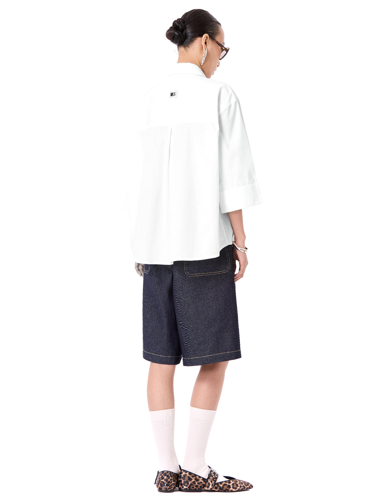 Embroidered Oversize Shirt
