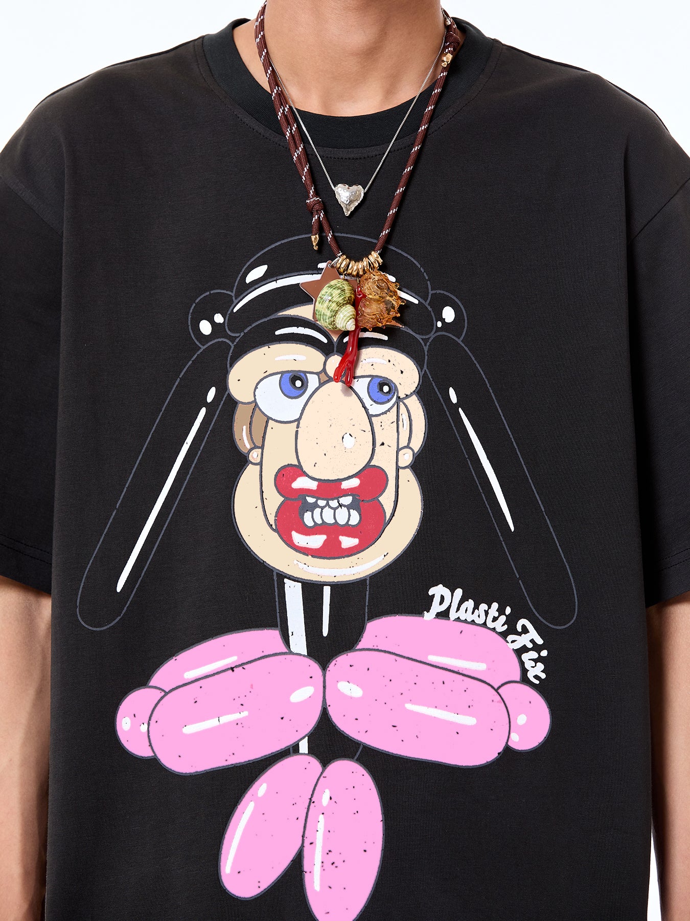 Balloon Face Oversized Tee