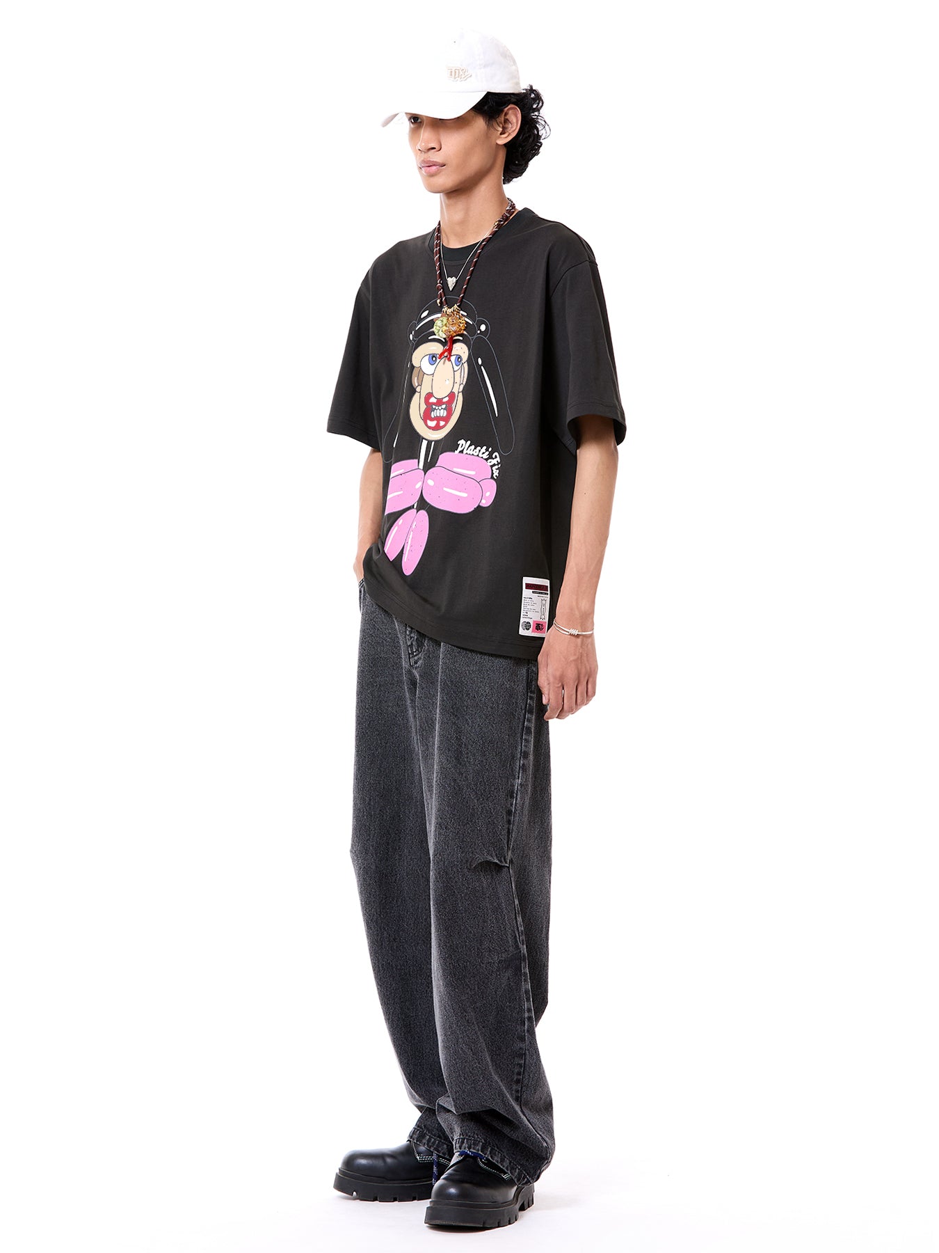 Balloon Face Oversized Tee