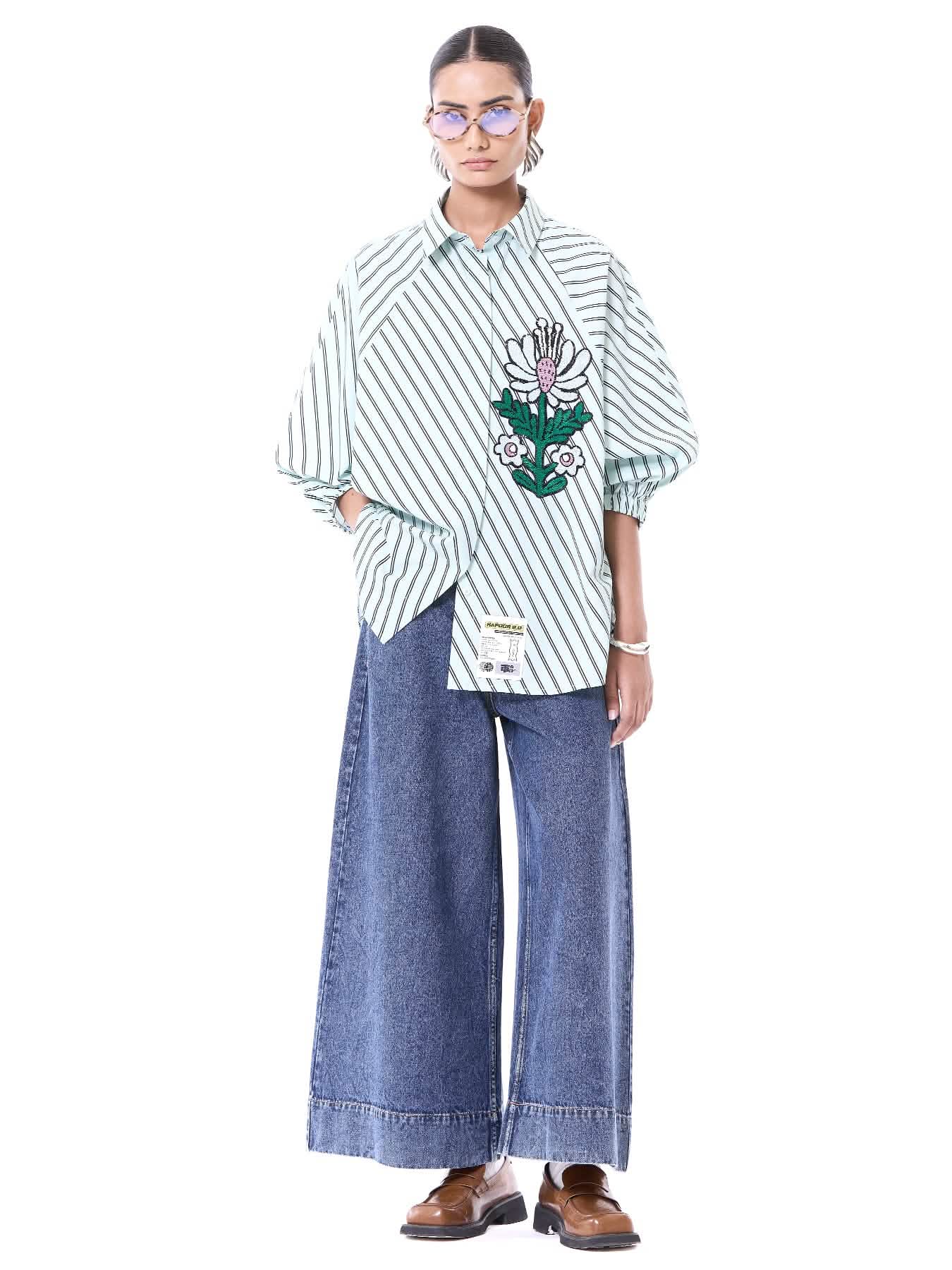 Embroidered Wing Shirt