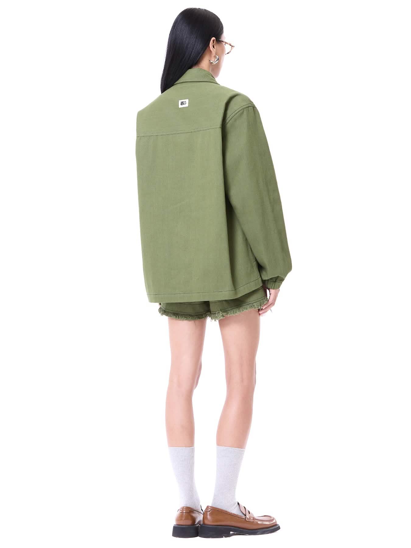 Logo Oversize Jacket Co-ord Set