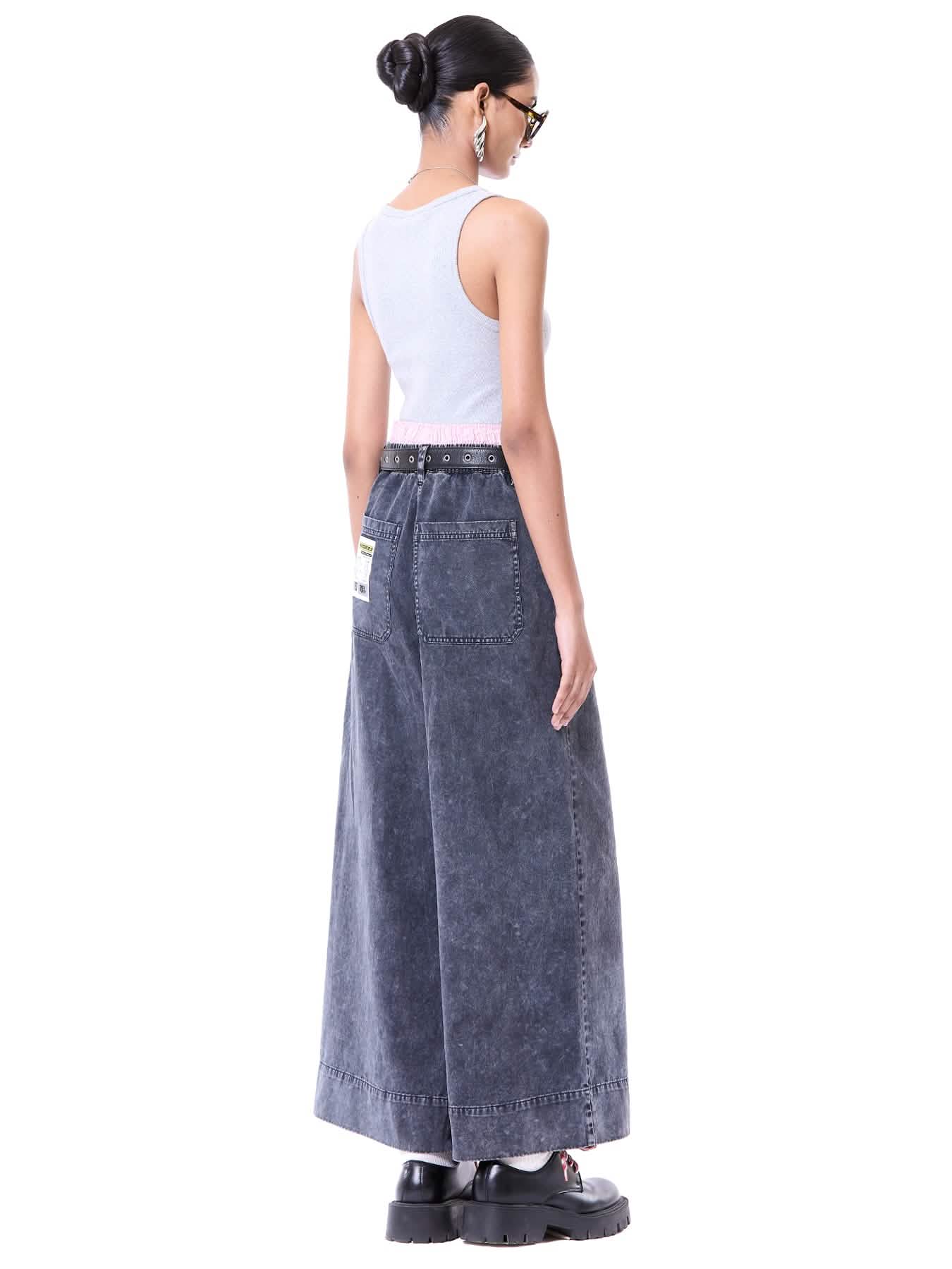 Washed Flared Jeans