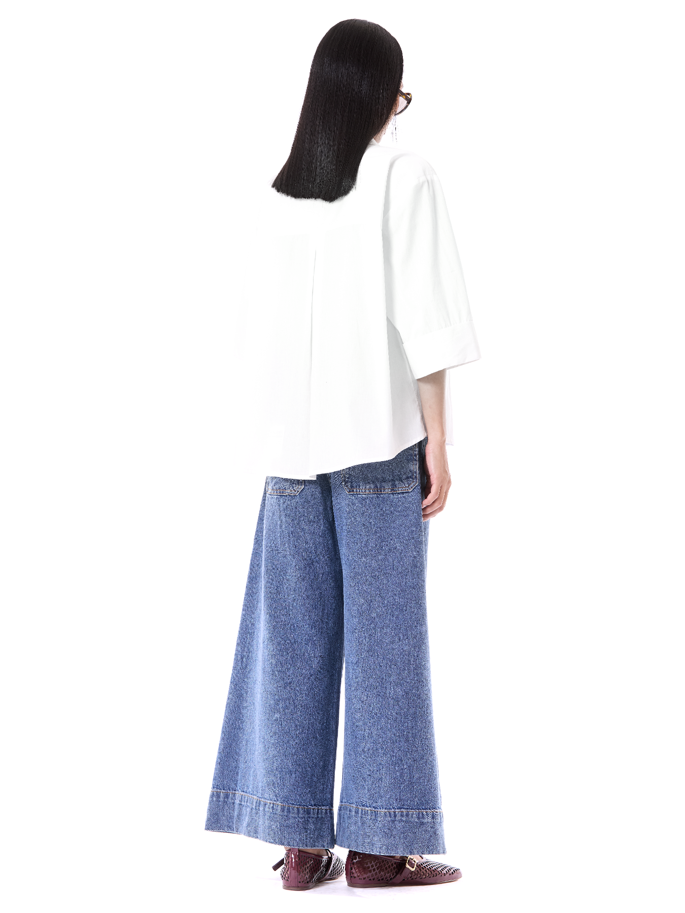 Embroidered Oversize Shirt
