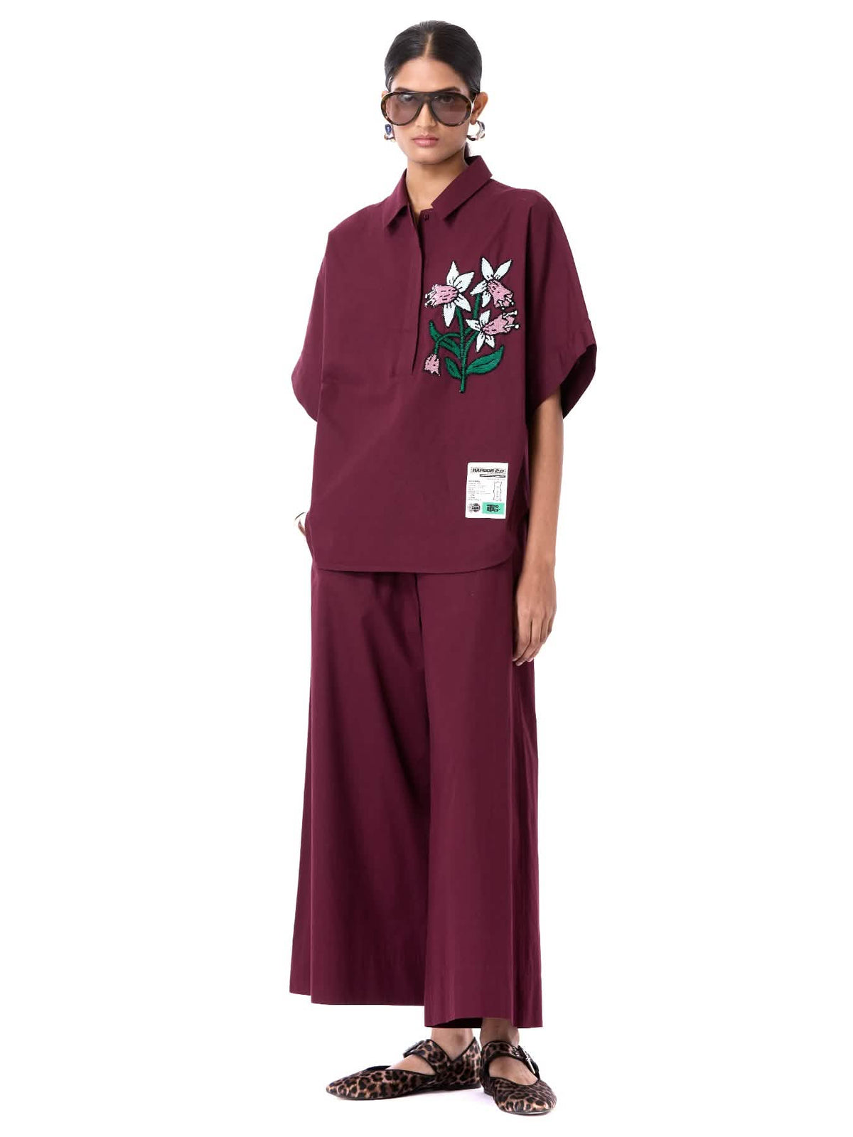 Embroidered Oasis Co-ord Set