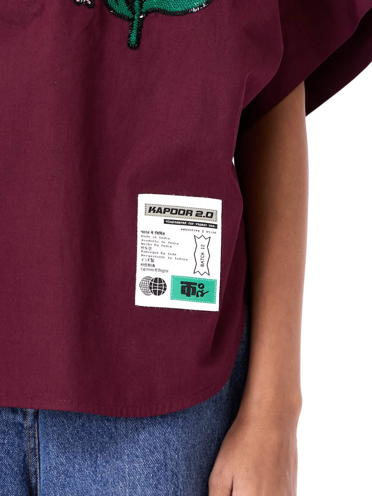 Embroidered Oasis Shirt