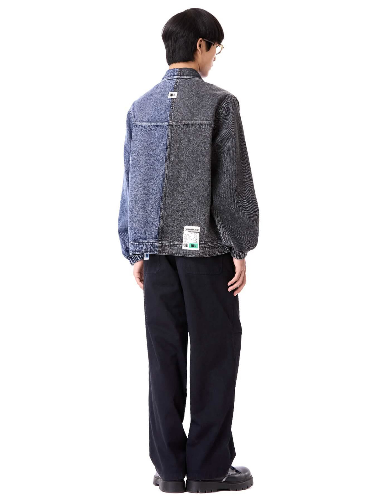Logo Split Denim Jacket