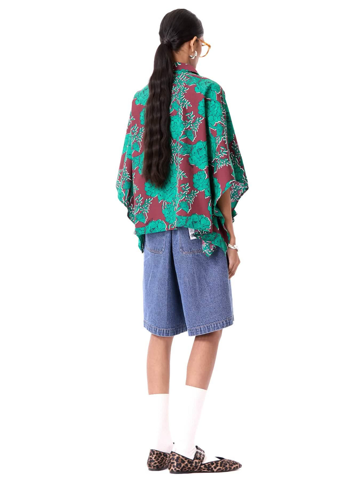 Canopy Kaftan Tie-up Shirt
