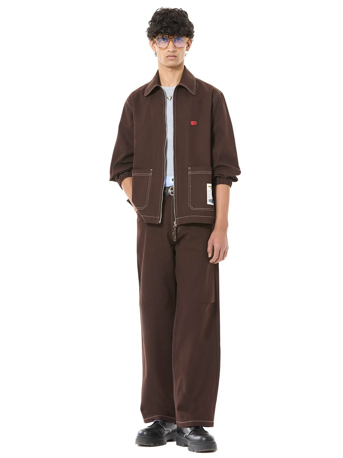 Logo Oversize Jacket Co-ord Set