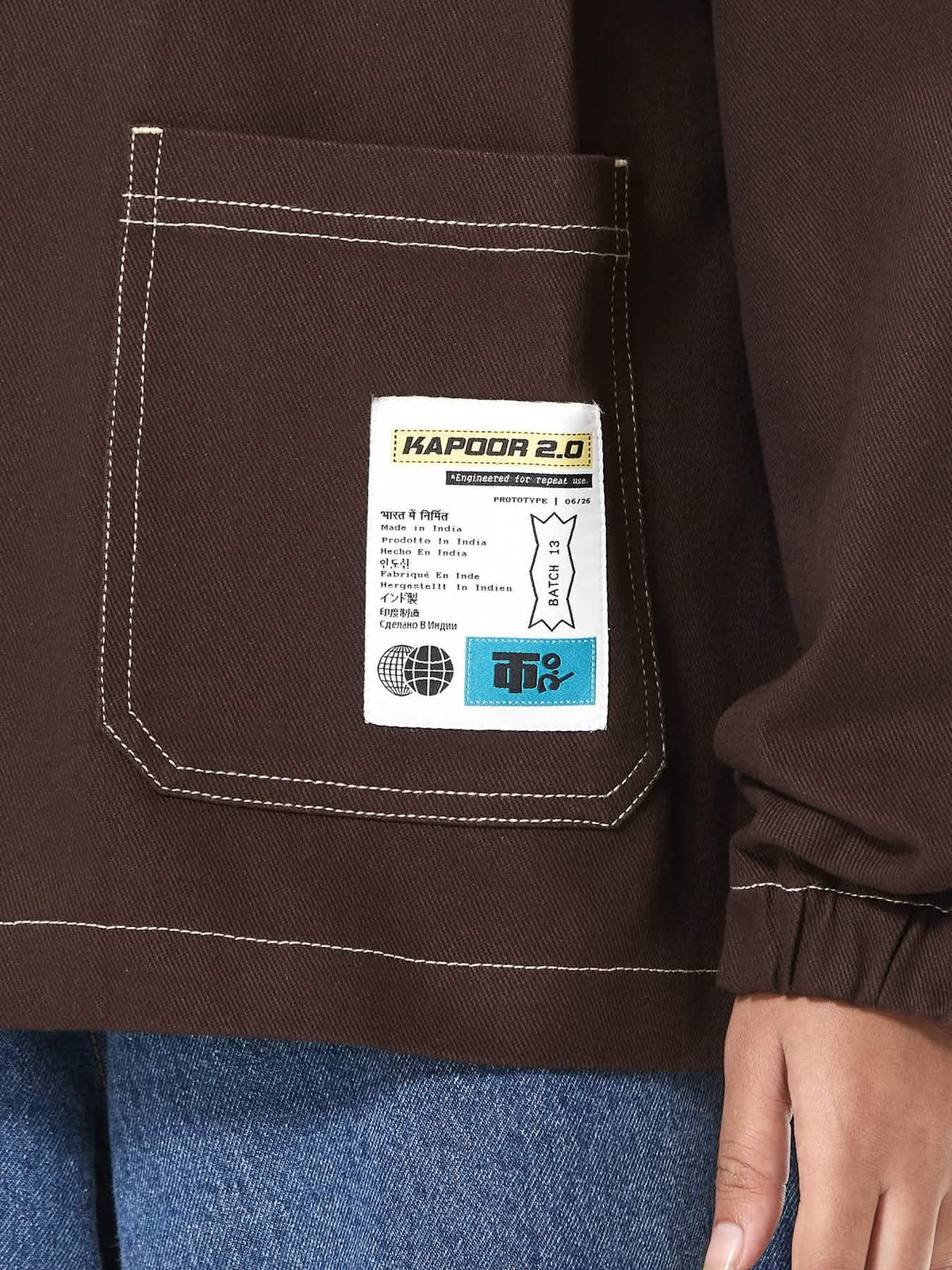 Logo Oversize Jacket