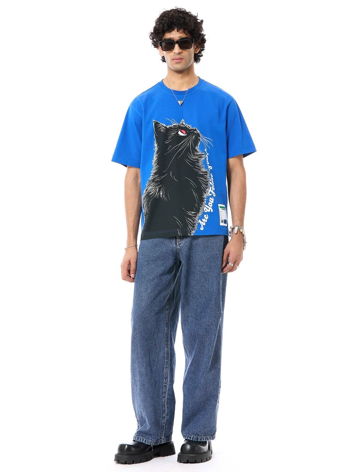 Feline' Oversized Tee