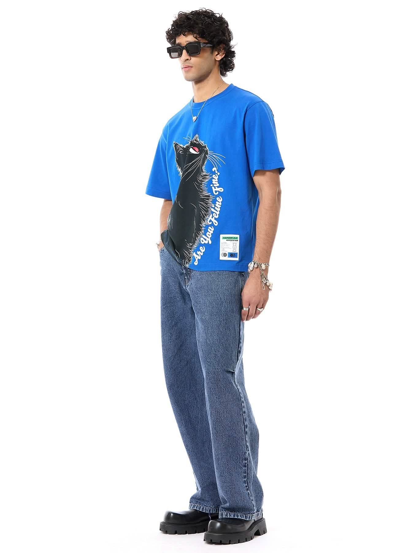 Feline' Oversized Tee