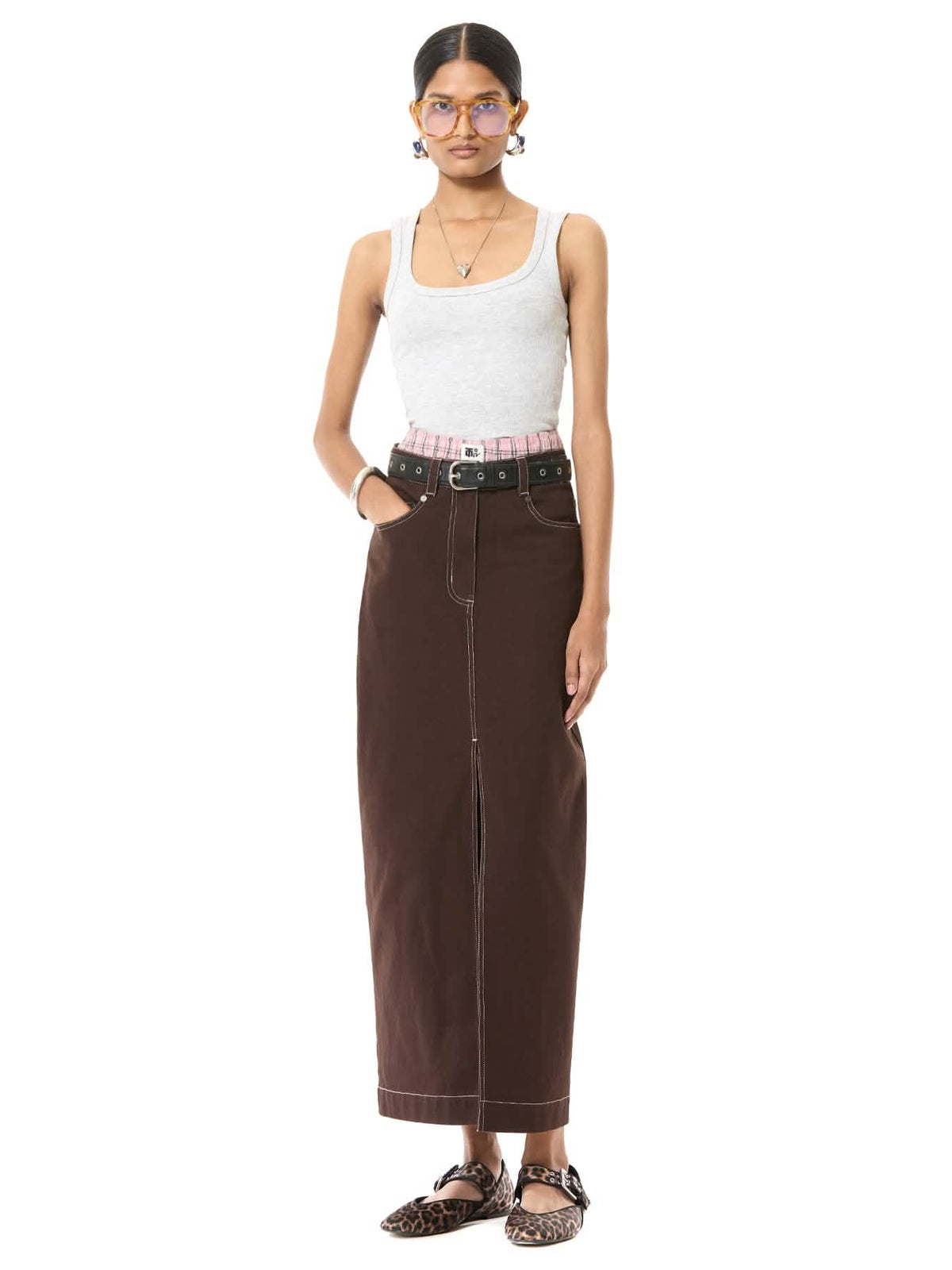 Slit Skirt
