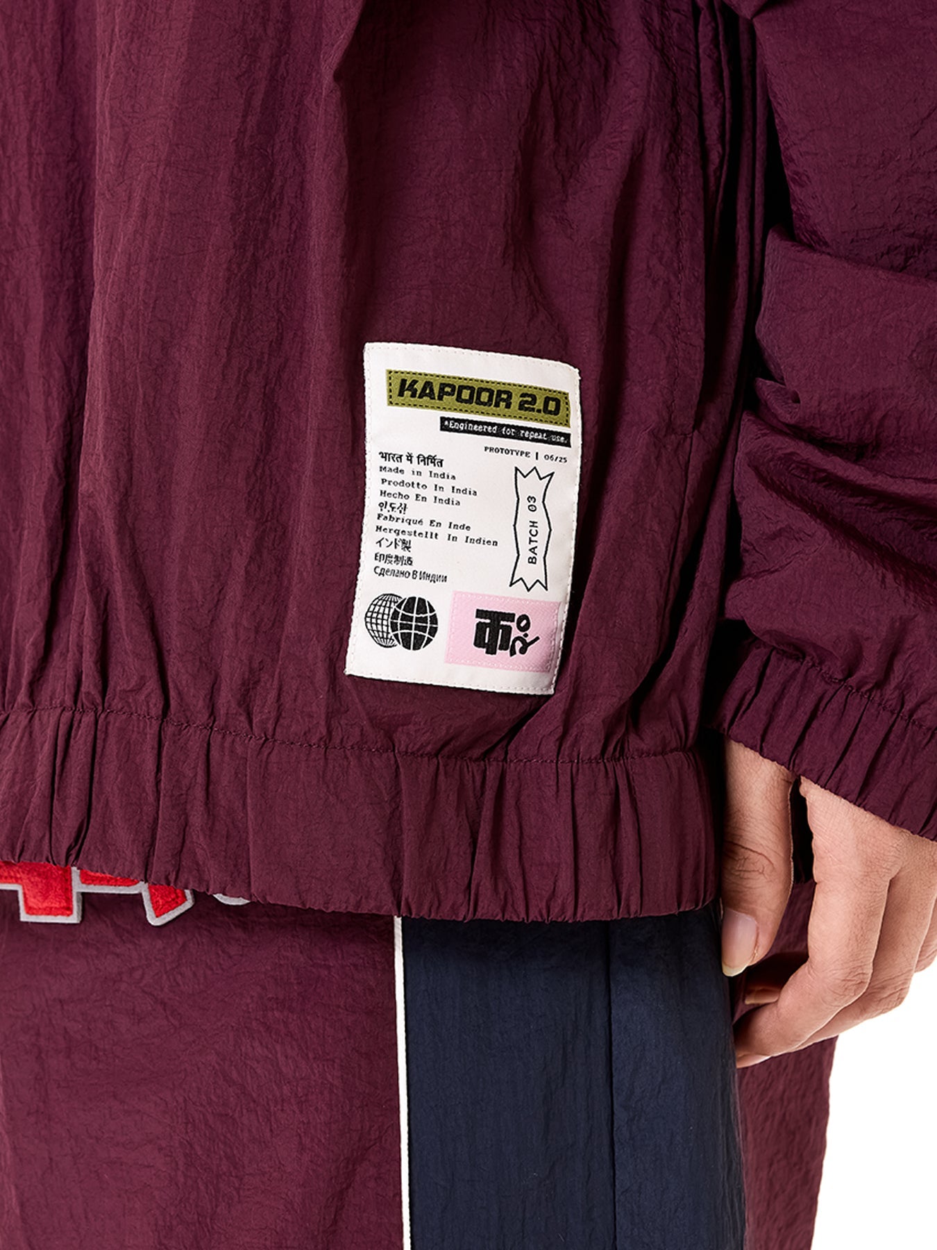 Paneled Jacket Co-ord Set