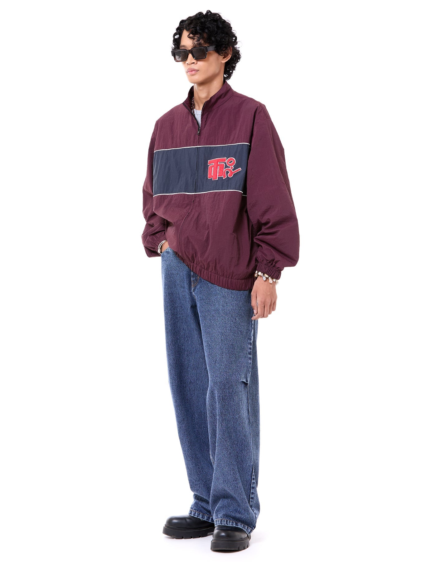 Paneled Logo Jacket