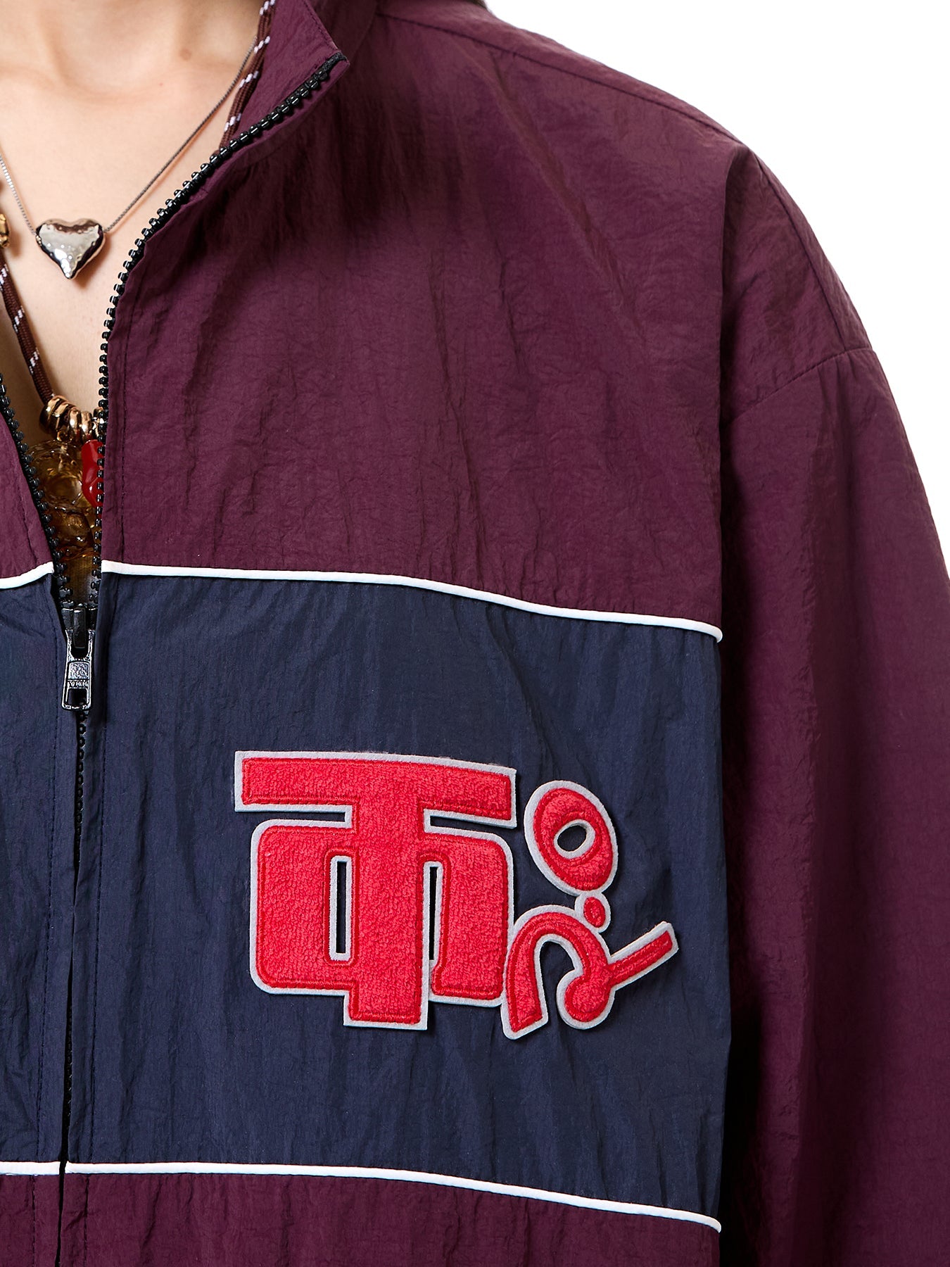 Paneled Logo Jacket