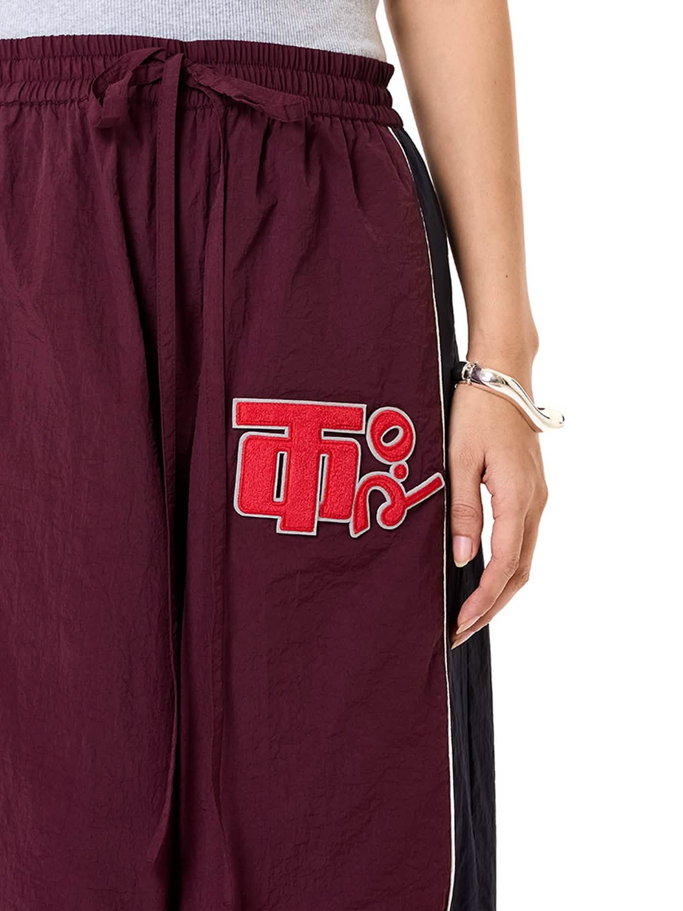 Paneled Logo Pants