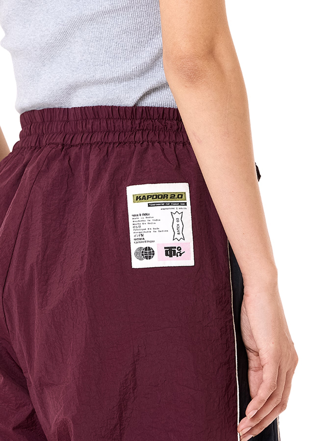 Paneled Logo Pants