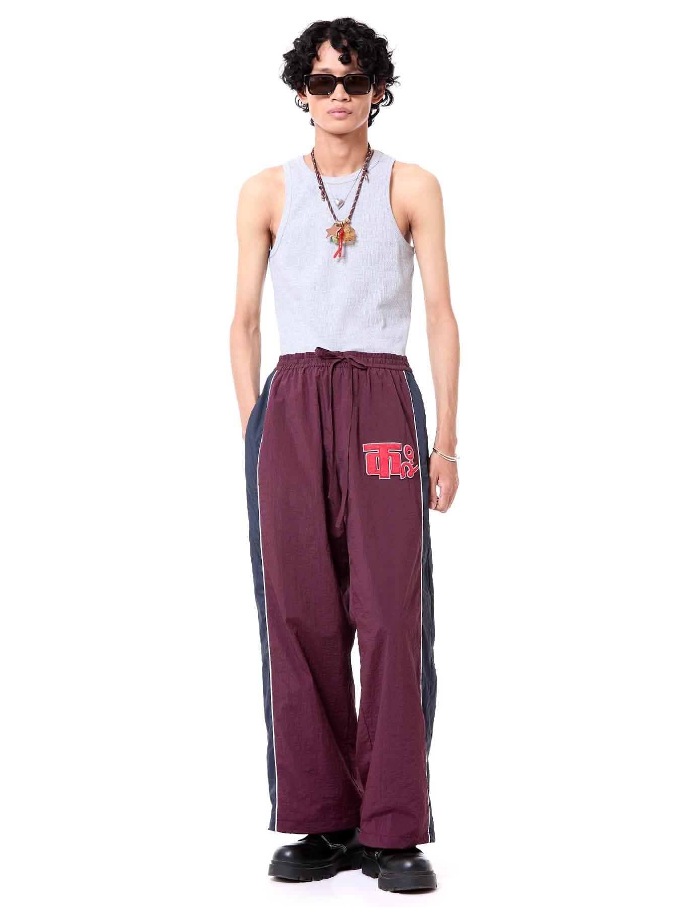 Paneled Logo Pants