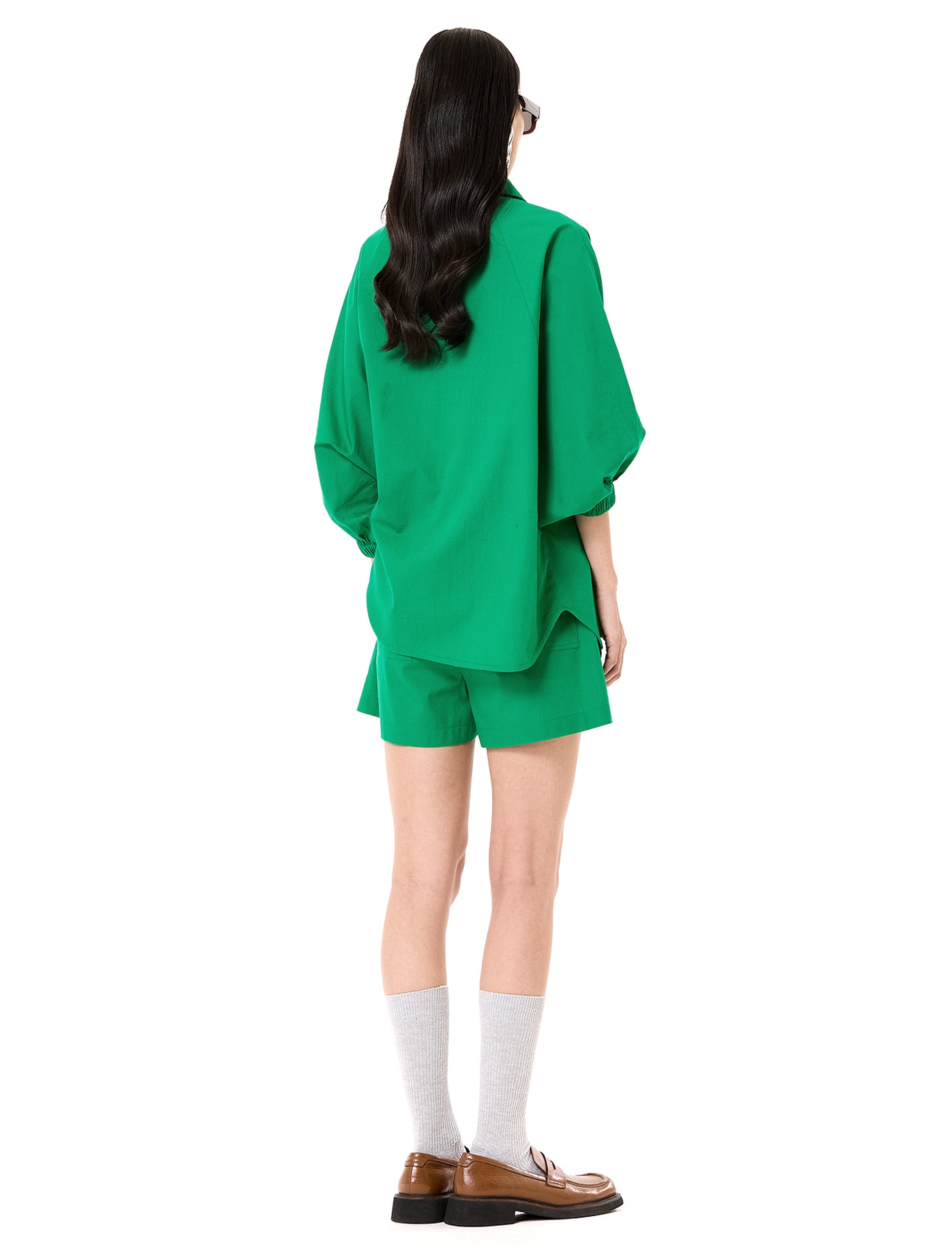 Embroidered Wing Tie-up Co-ord Set