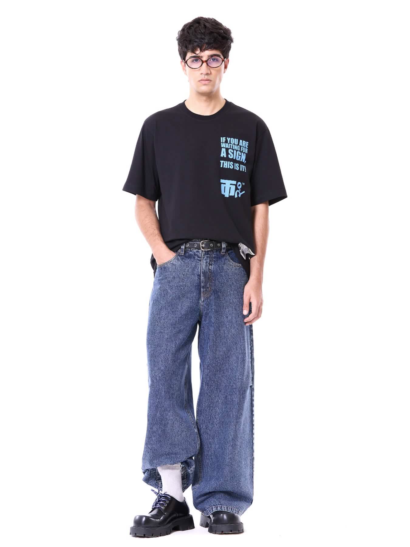 Slogan Oversized Tee