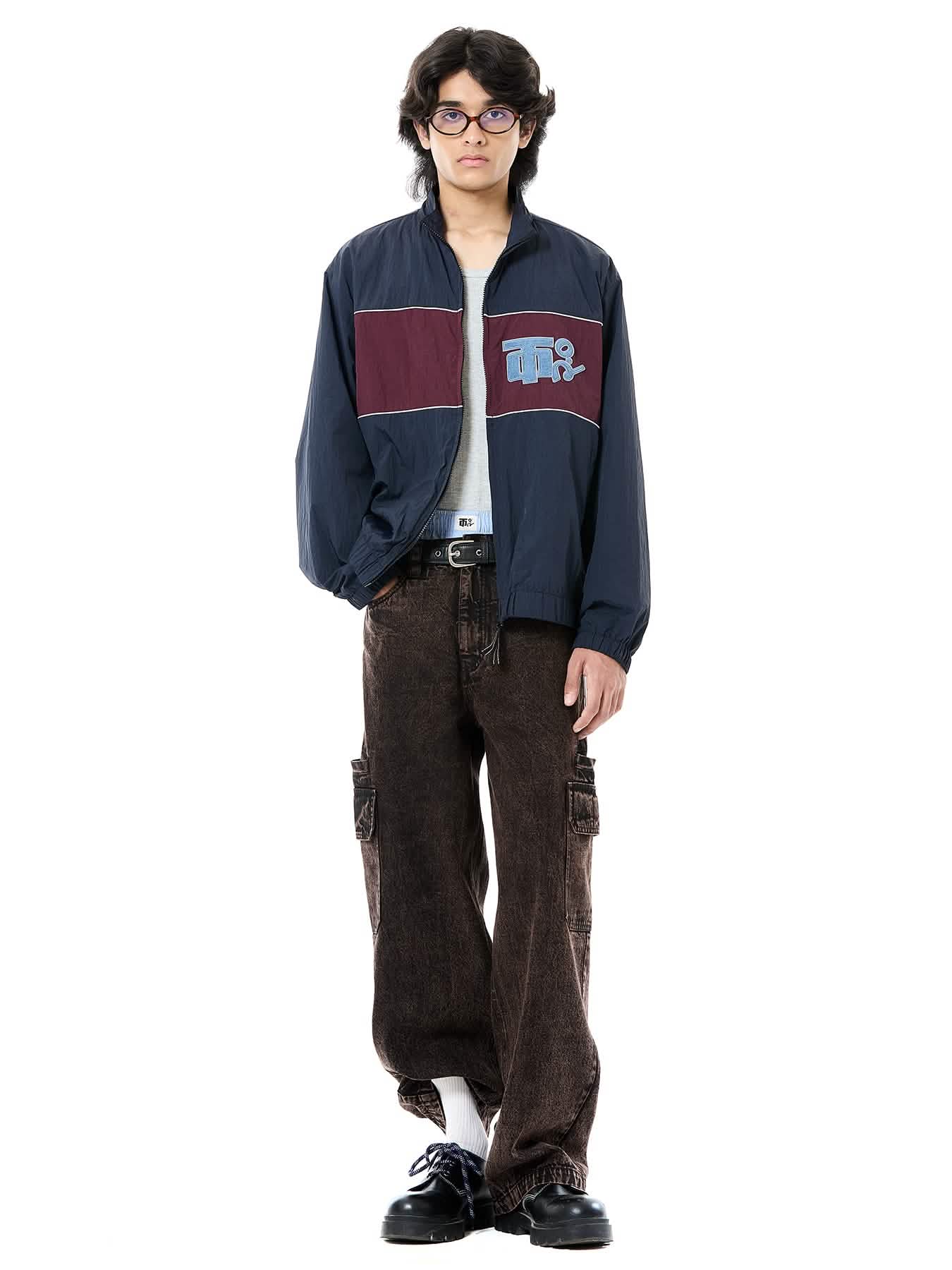 Paneled Logo Jacket