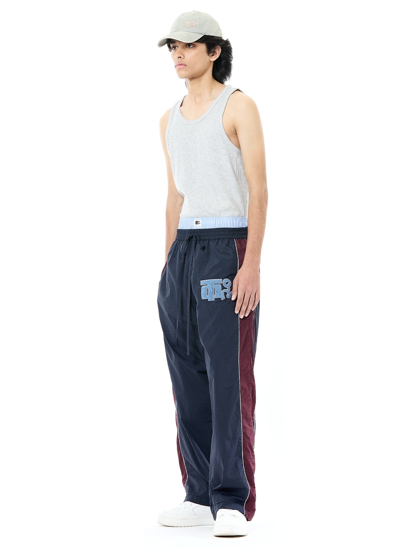 Paneled Logo Pants