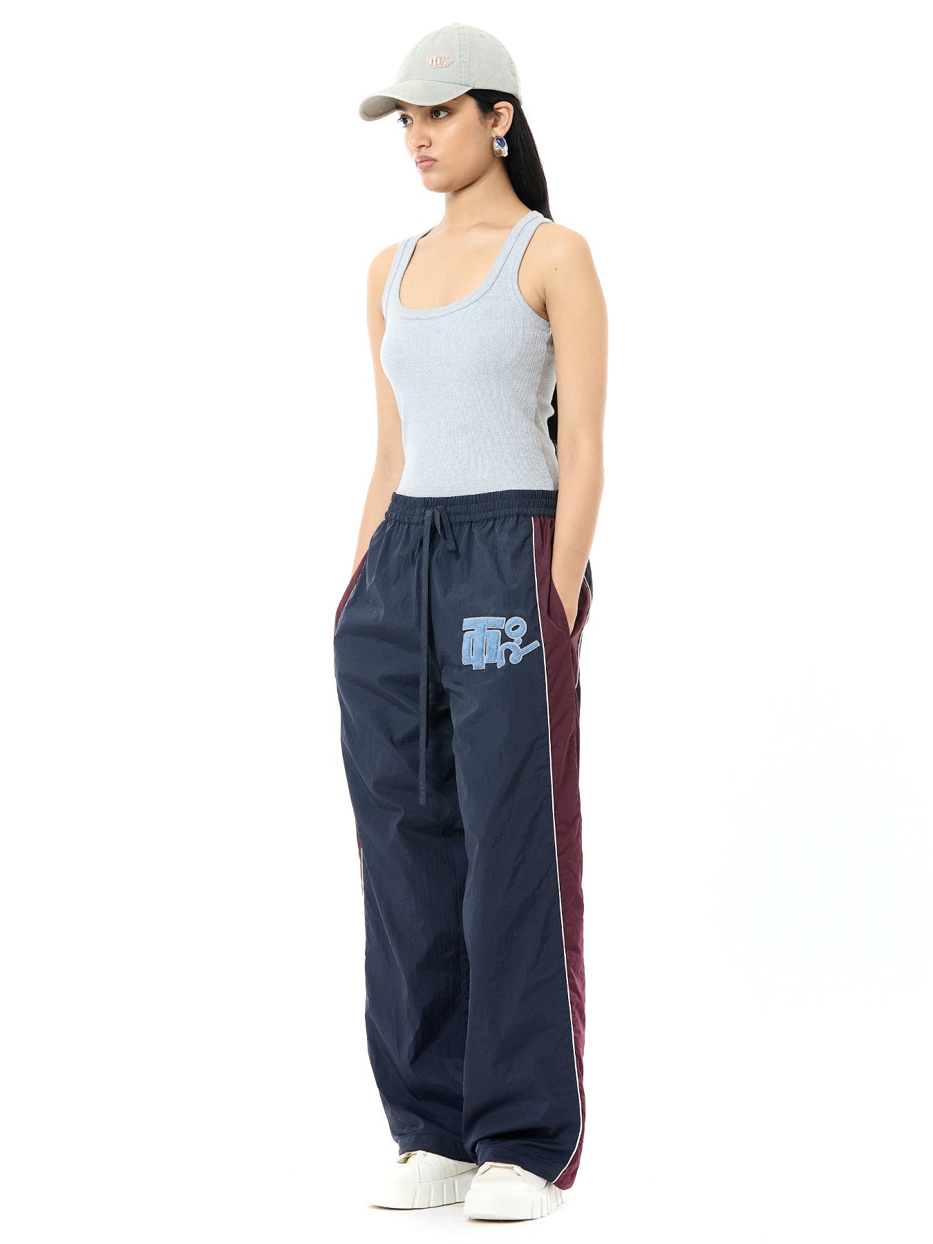 Paneled Logo Pants