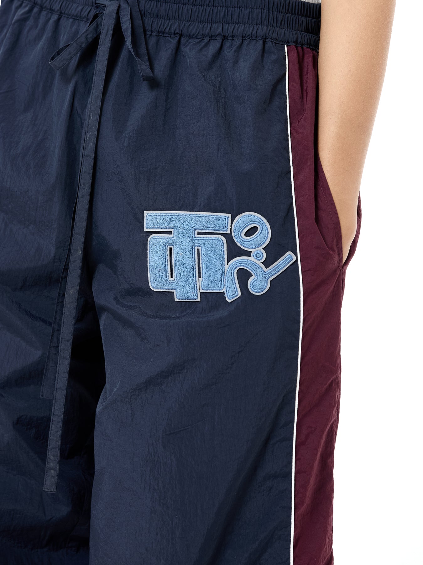 Paneled Logo Pants