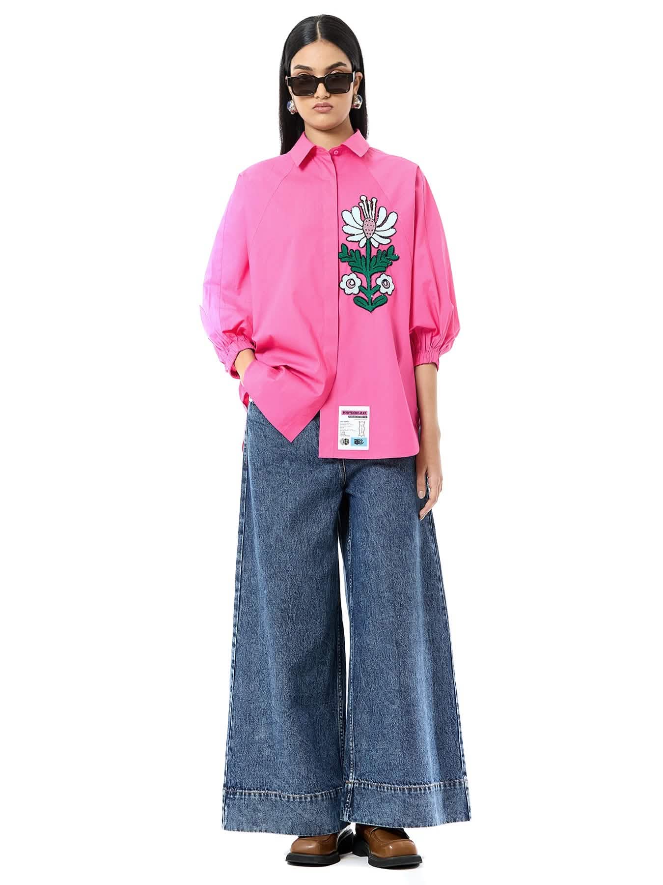 Embroidered Wing Shirt