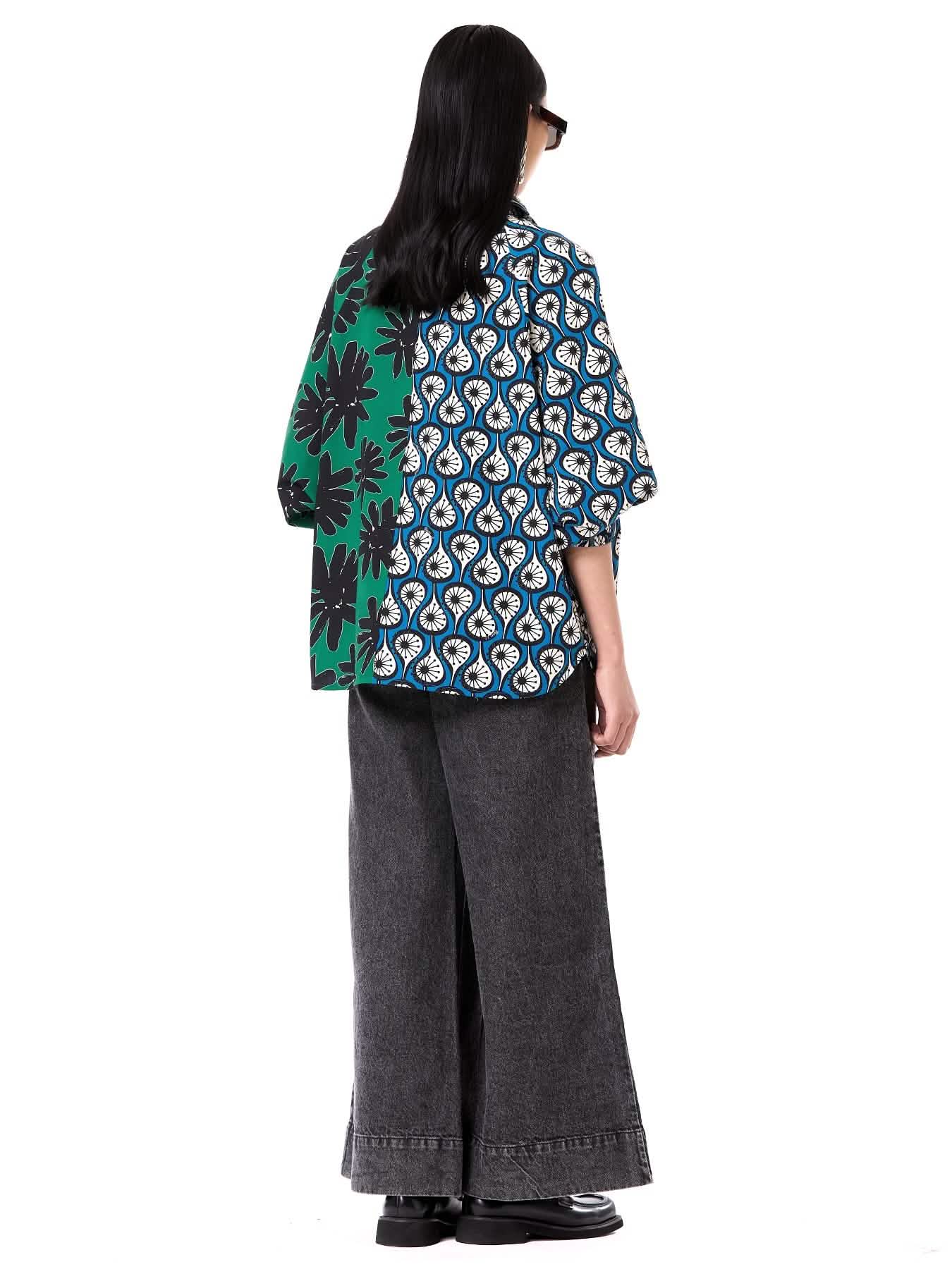 Wing Split Tie-up Shirt