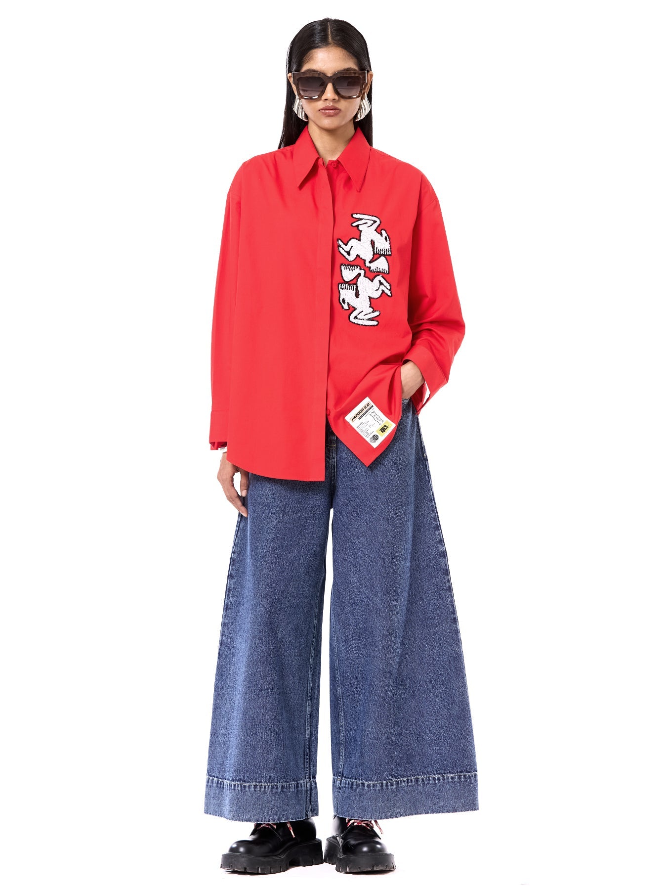 Embroidered Desk Shirt