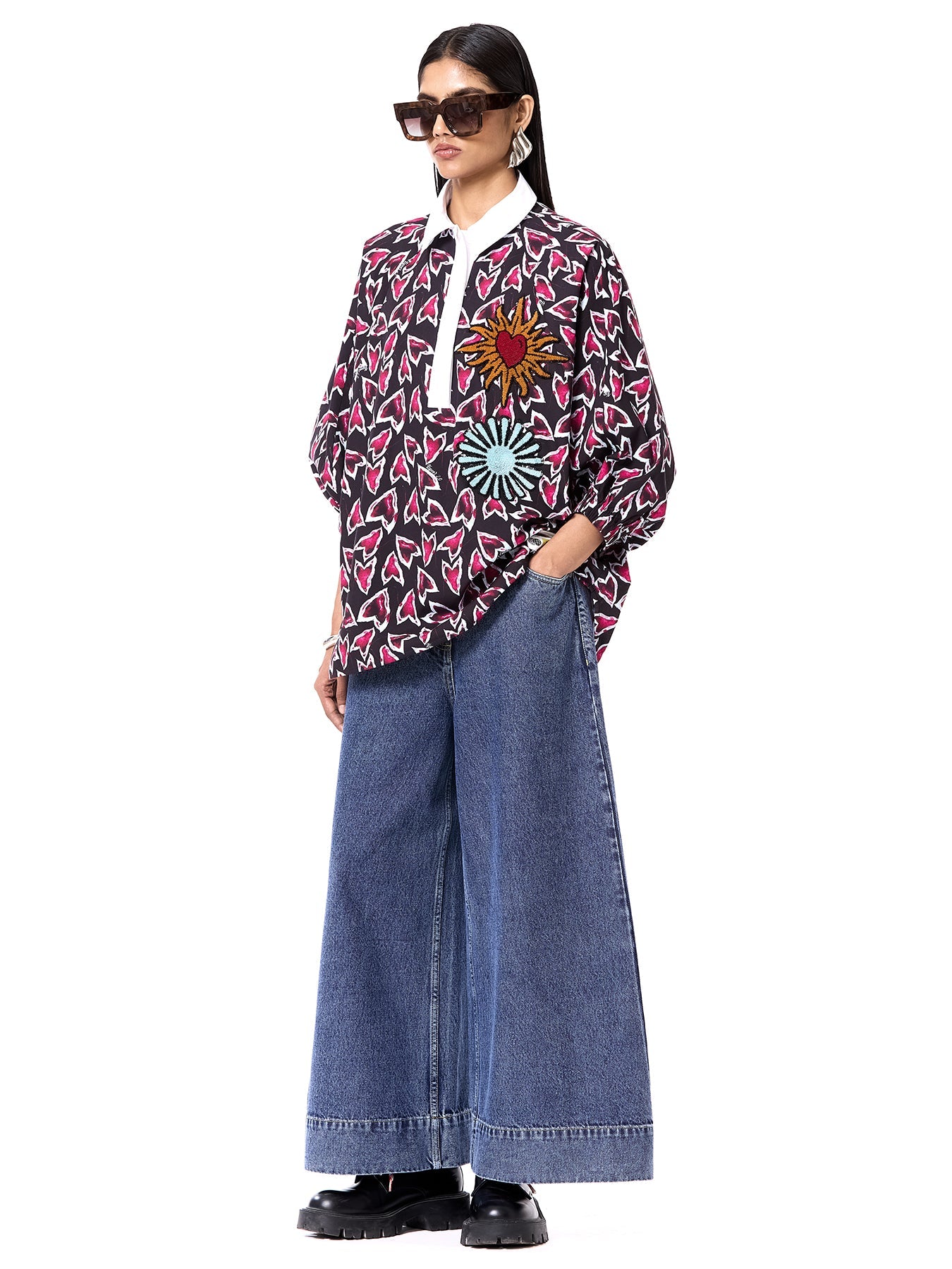 Embroidered Wing Shirt