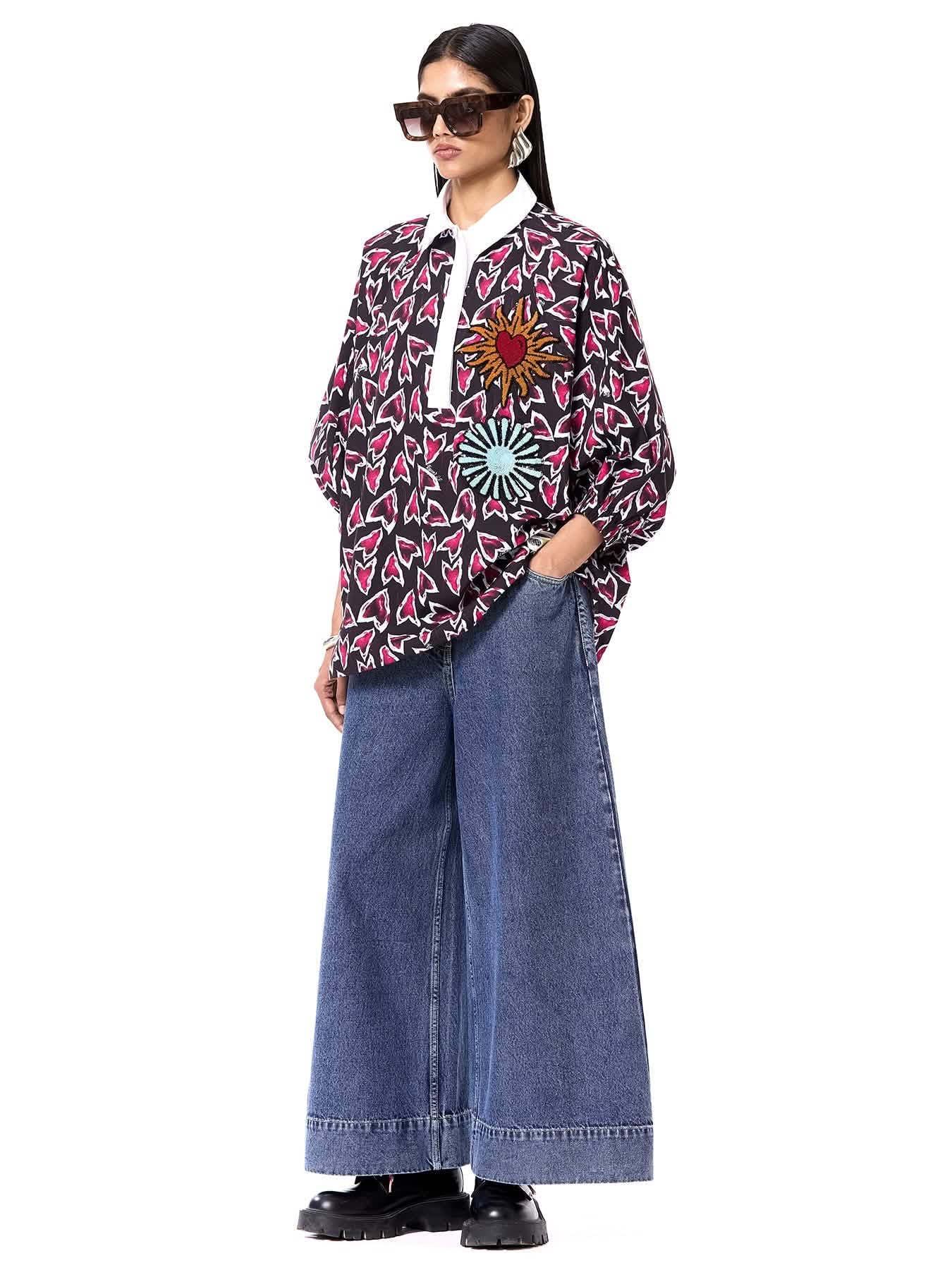 Embroidered Wing Shirt