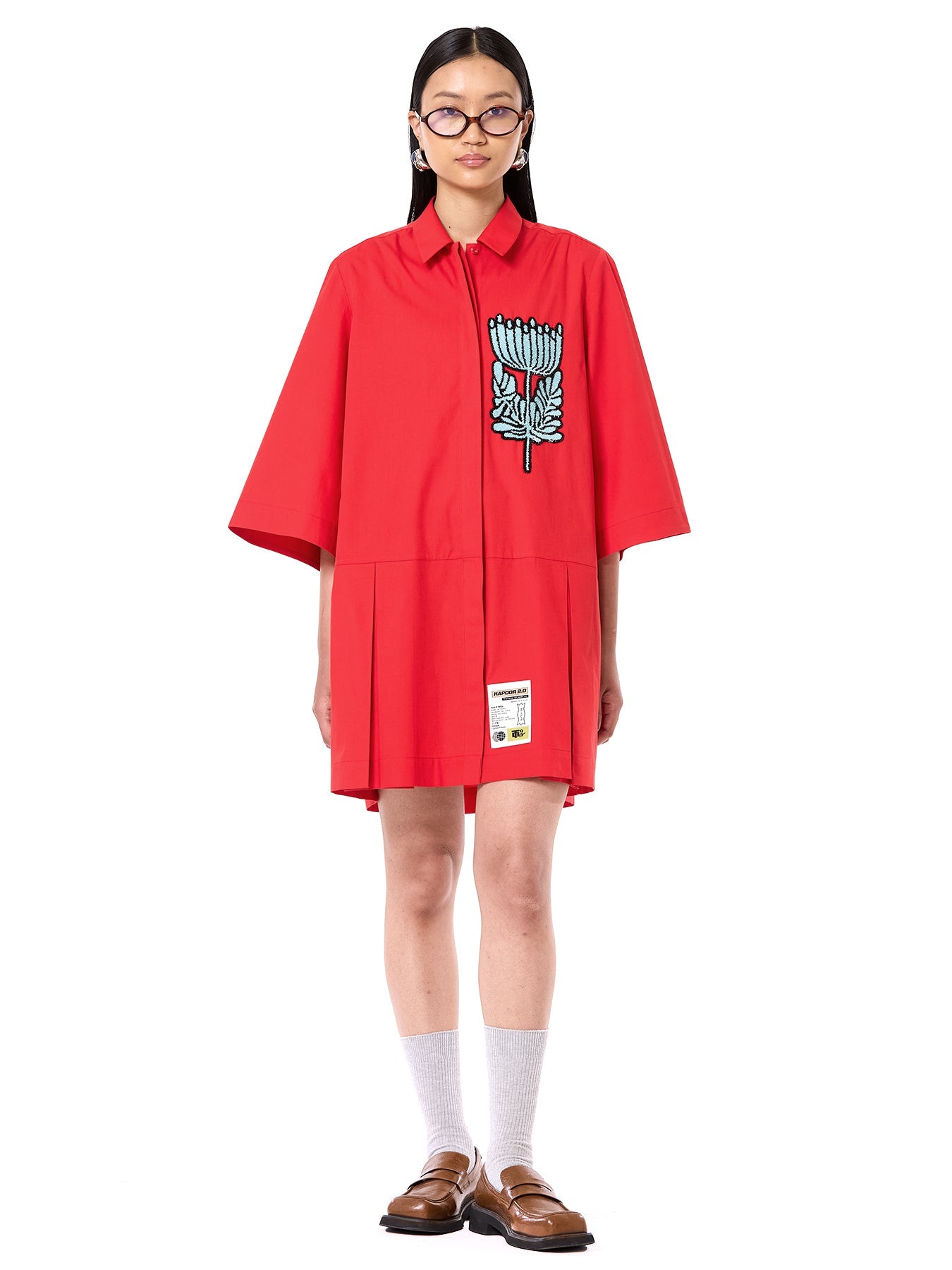 Embroidered Studio Dress