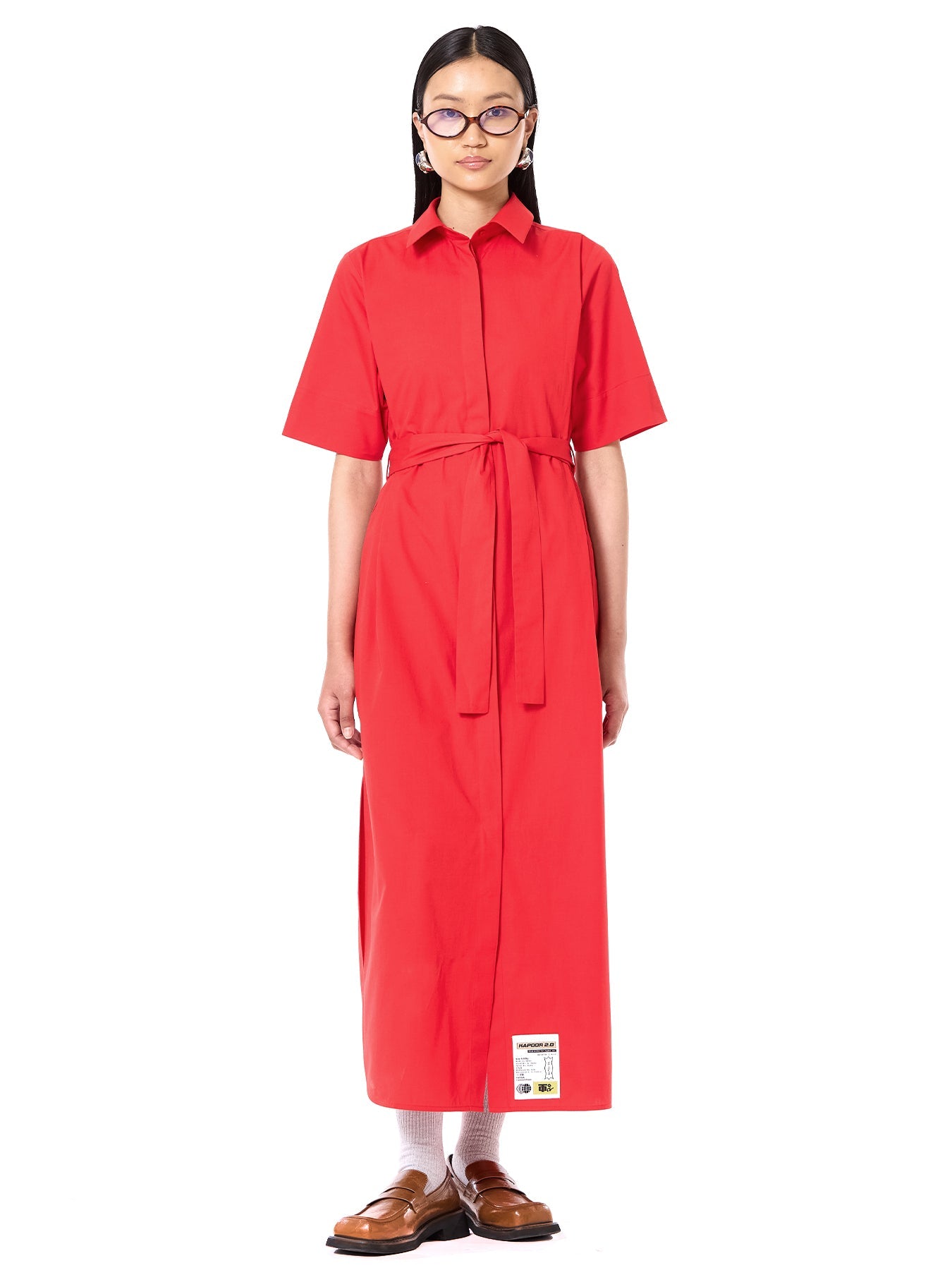 Belted Shirt Dress