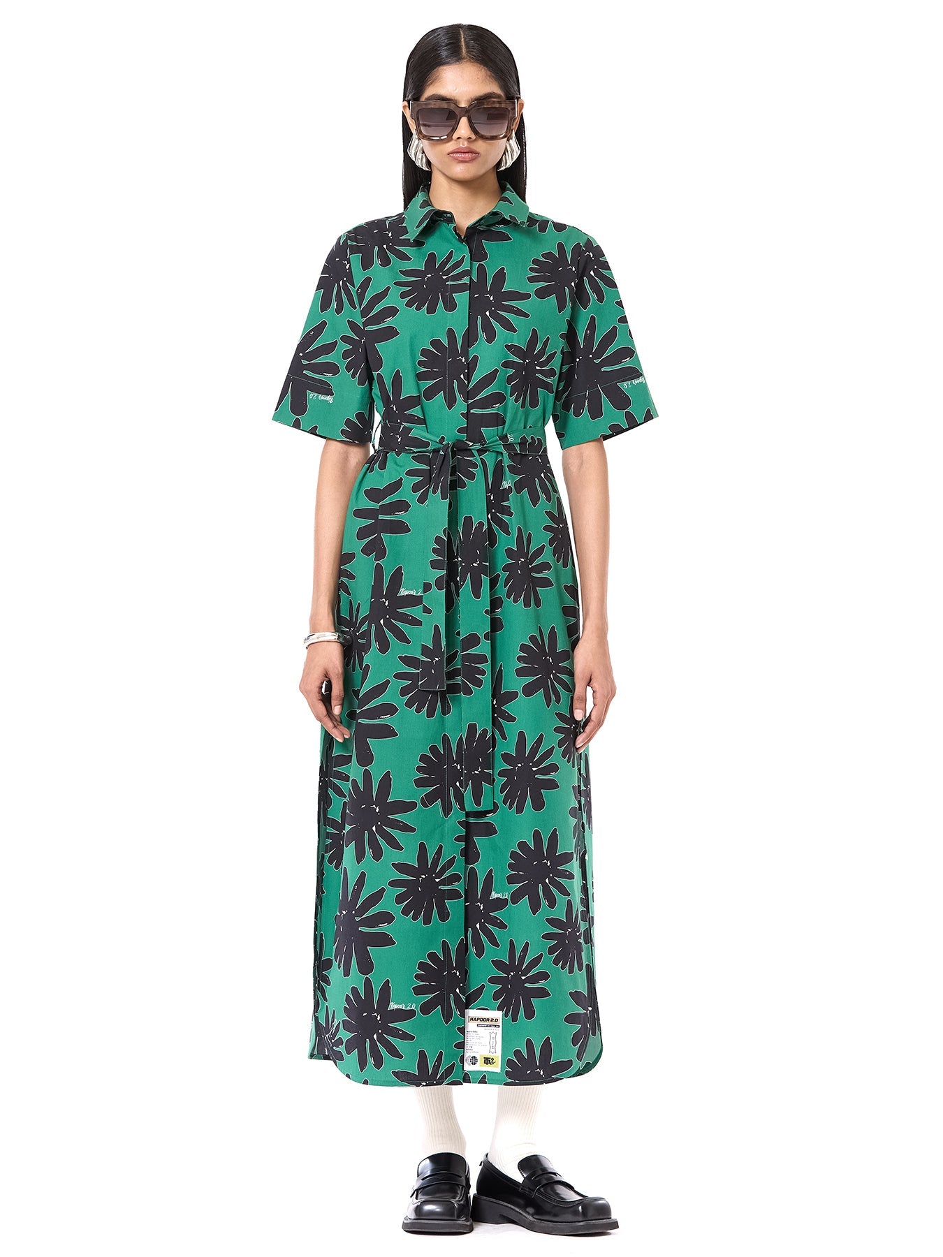 Belted Shirt Dress