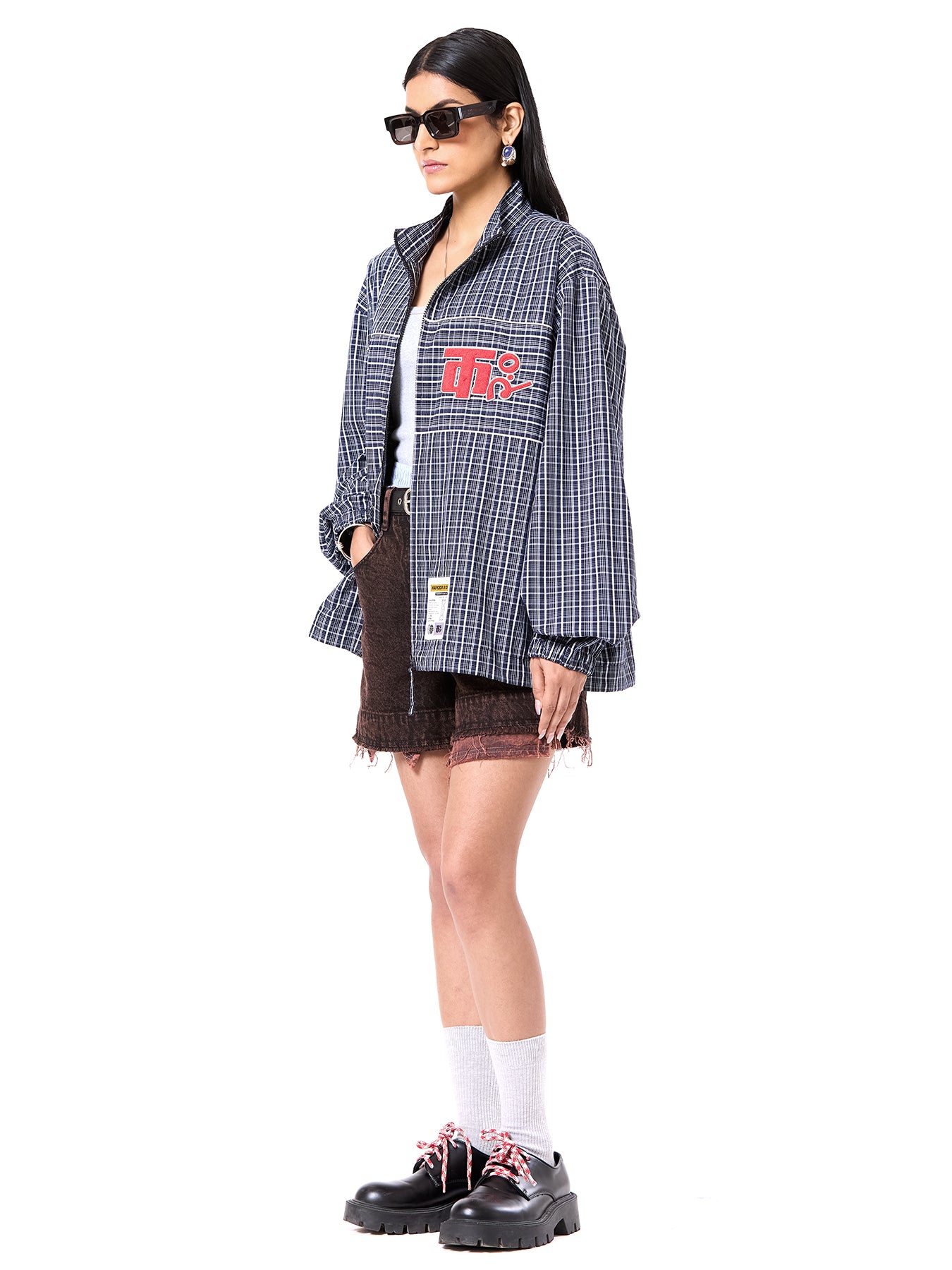 Paneled Logo Jacket