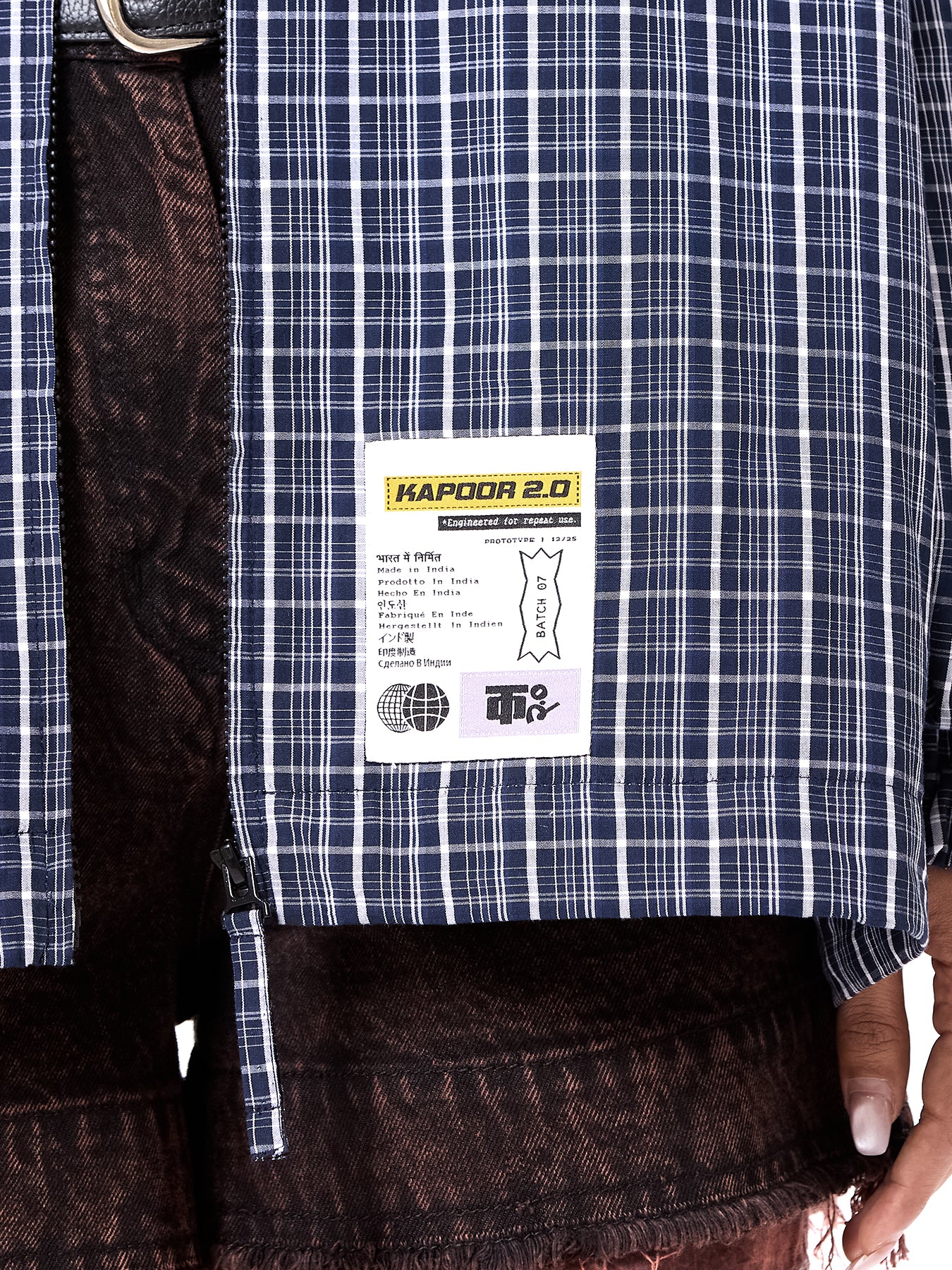 Paneled Logo Jacket