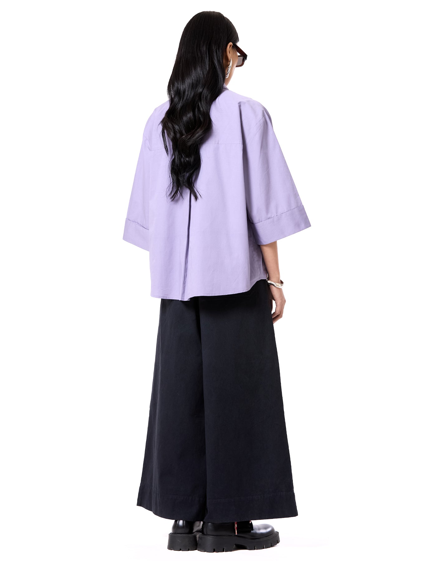Embroidered Oversize shirt