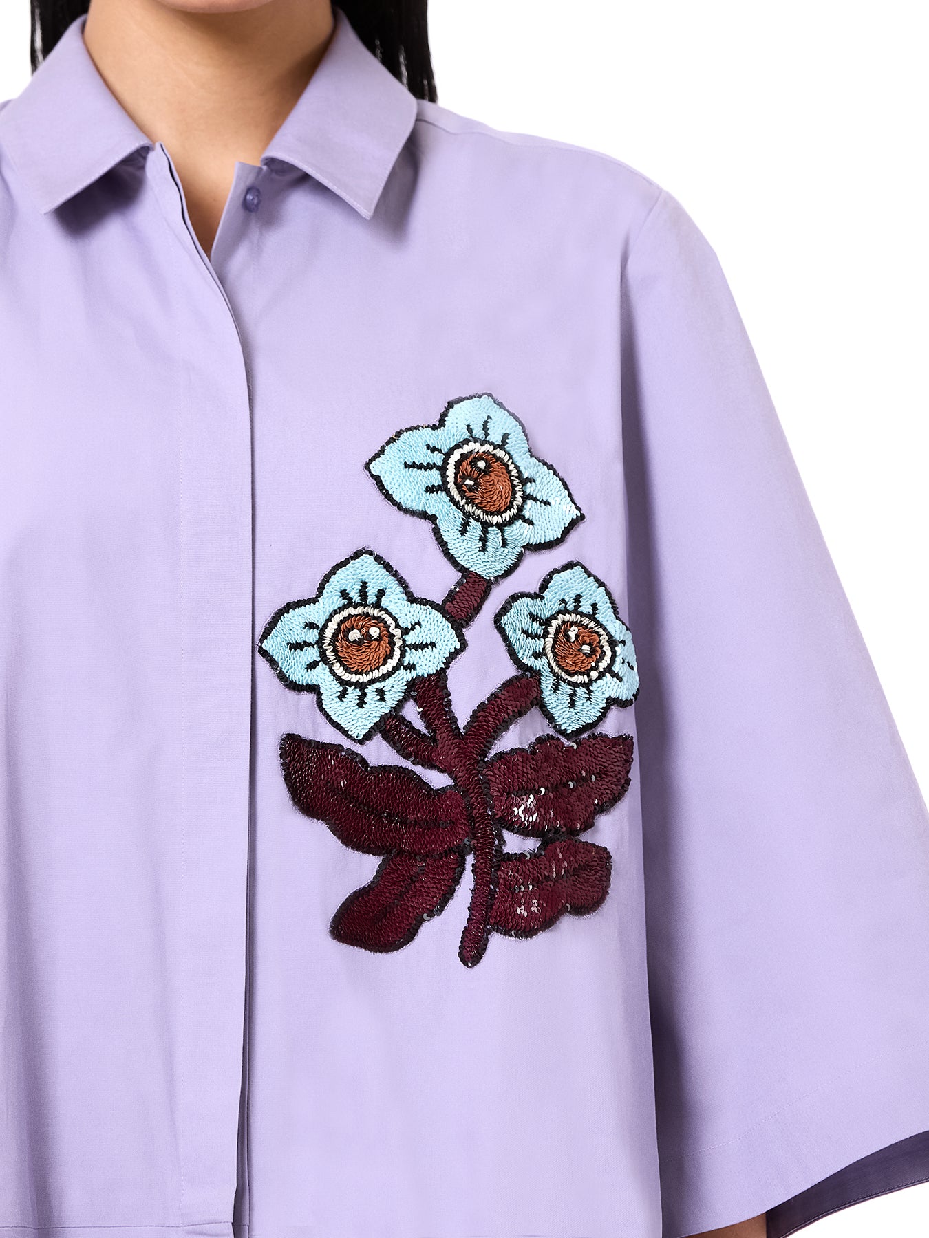 Embroidered Studio Dress