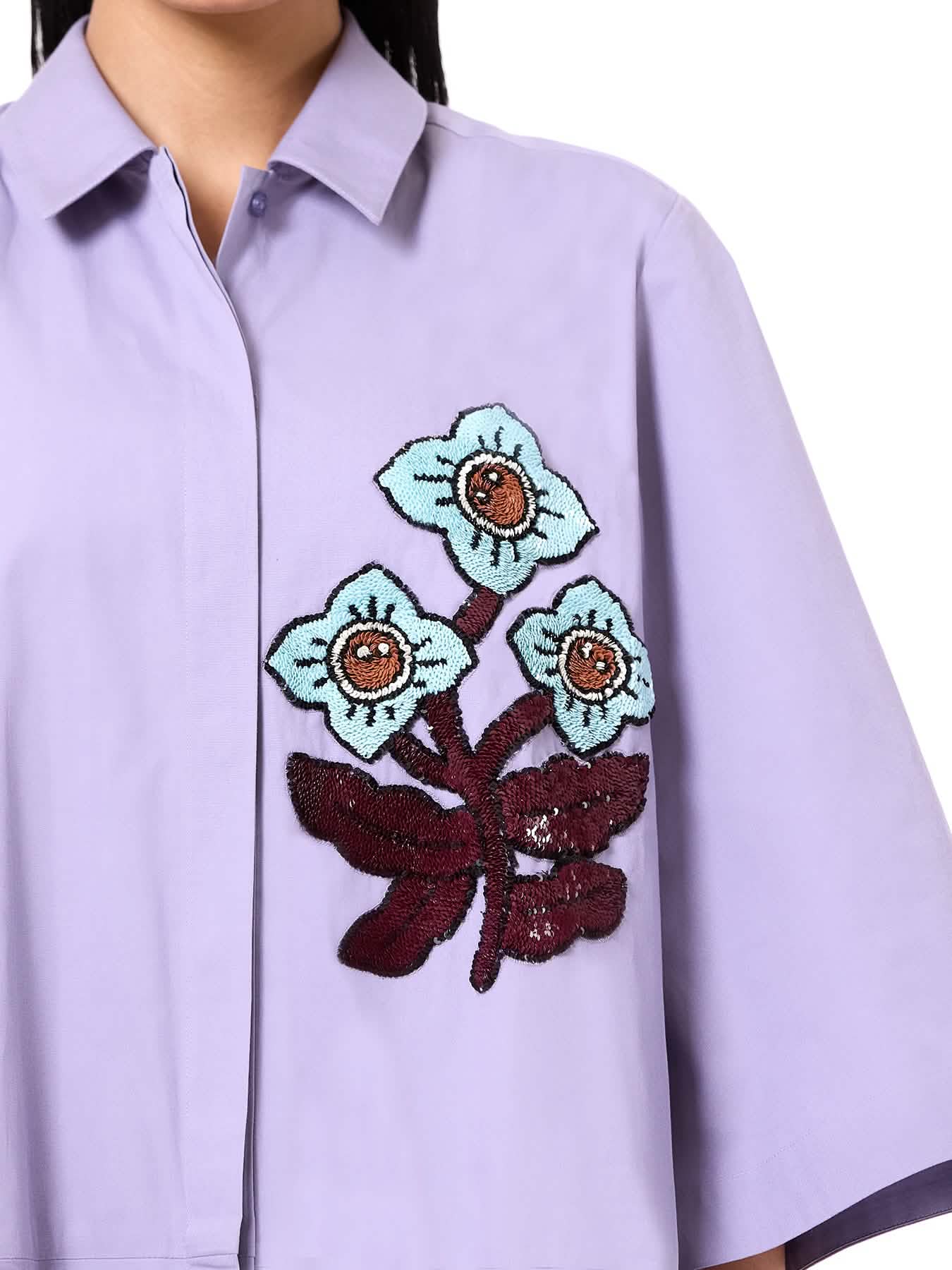 Embroidered Studio Dress