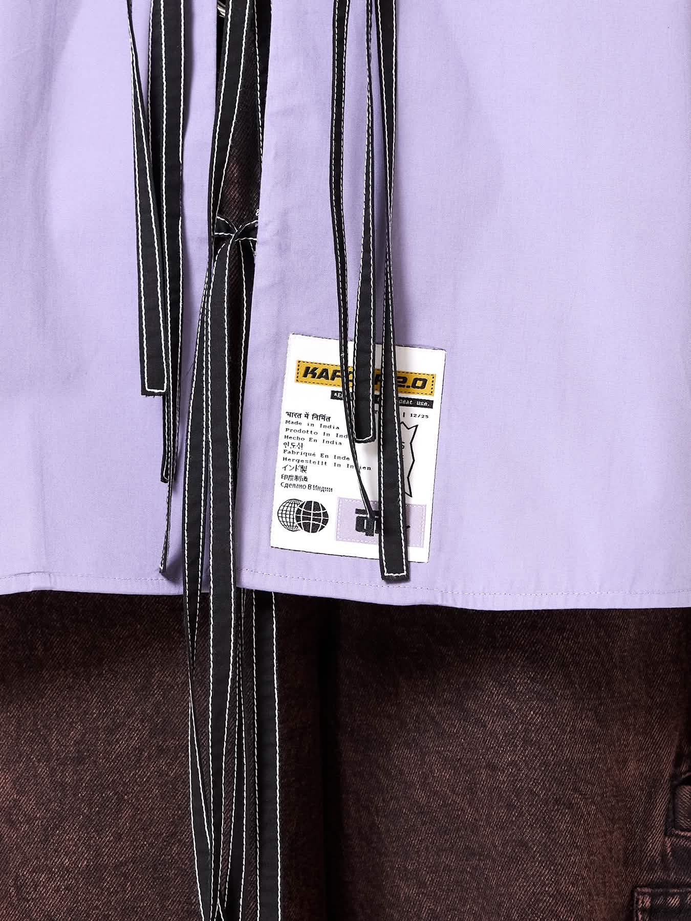 Logo Wing Tie-up Shirt