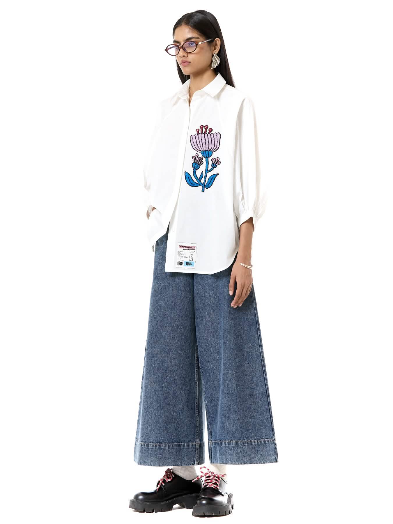 Embroidered Wing Shirt