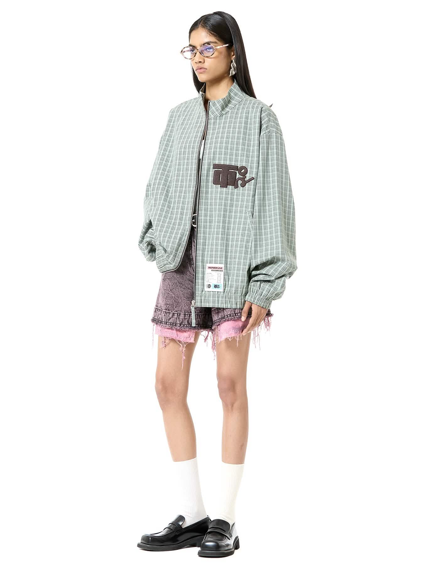 Paneled Logo Jacket