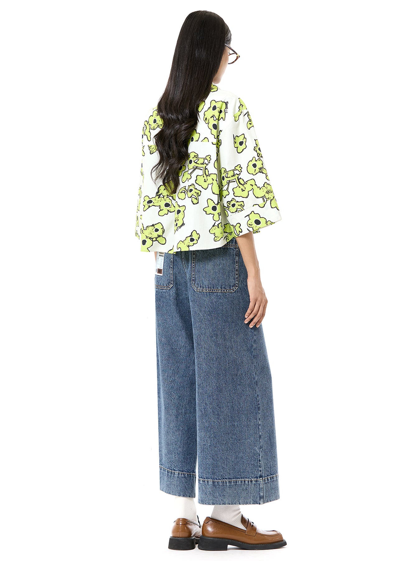 Hyperbloom Cropped Shirt