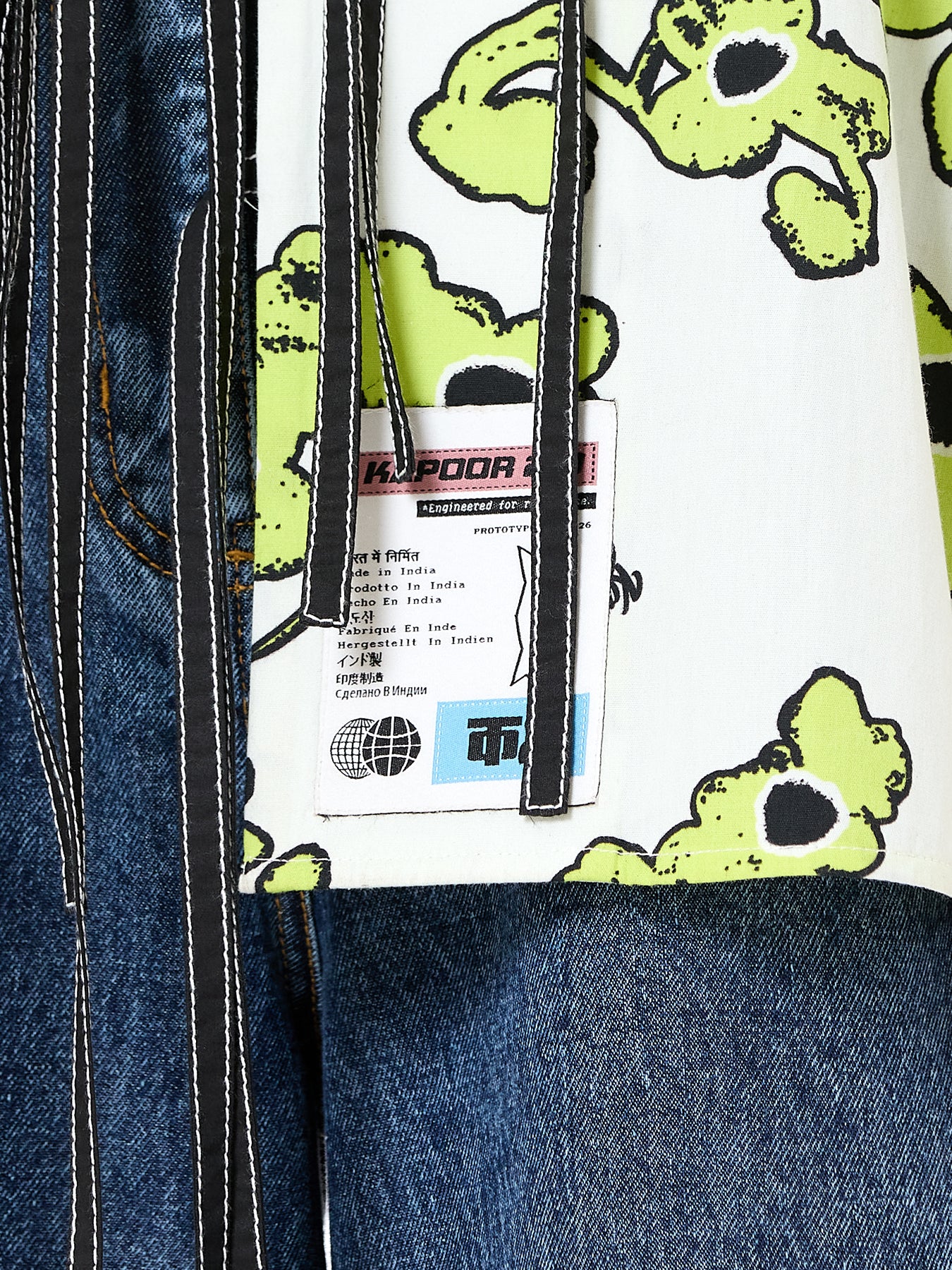 Hyperbloom Wing Tie-Up Shirt