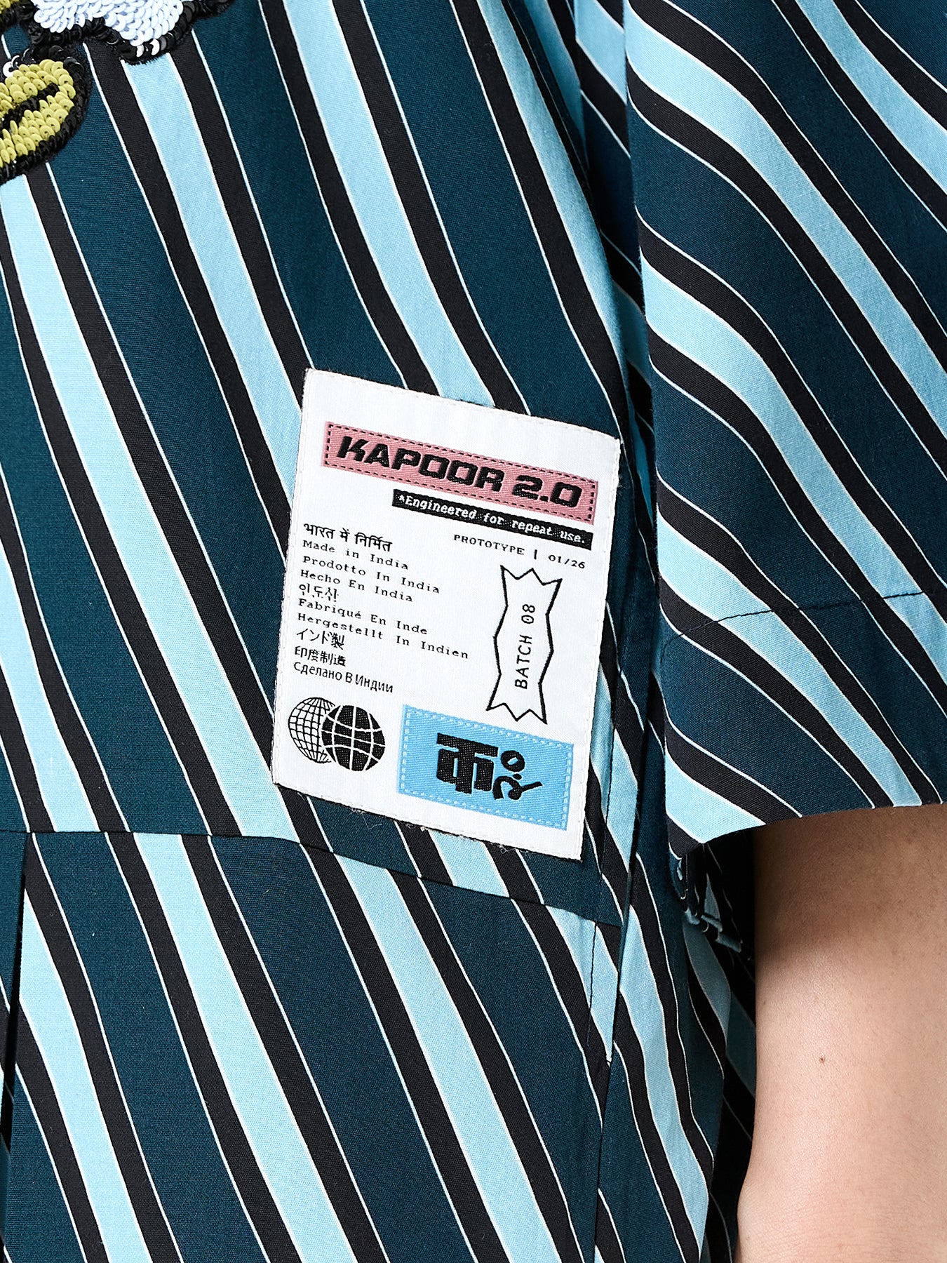 Striper Studio Dress