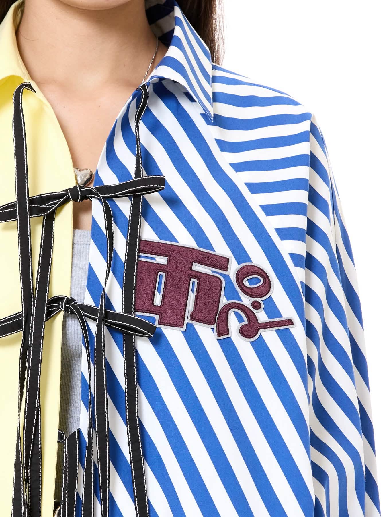 Logo Wing Tie-up Shirt