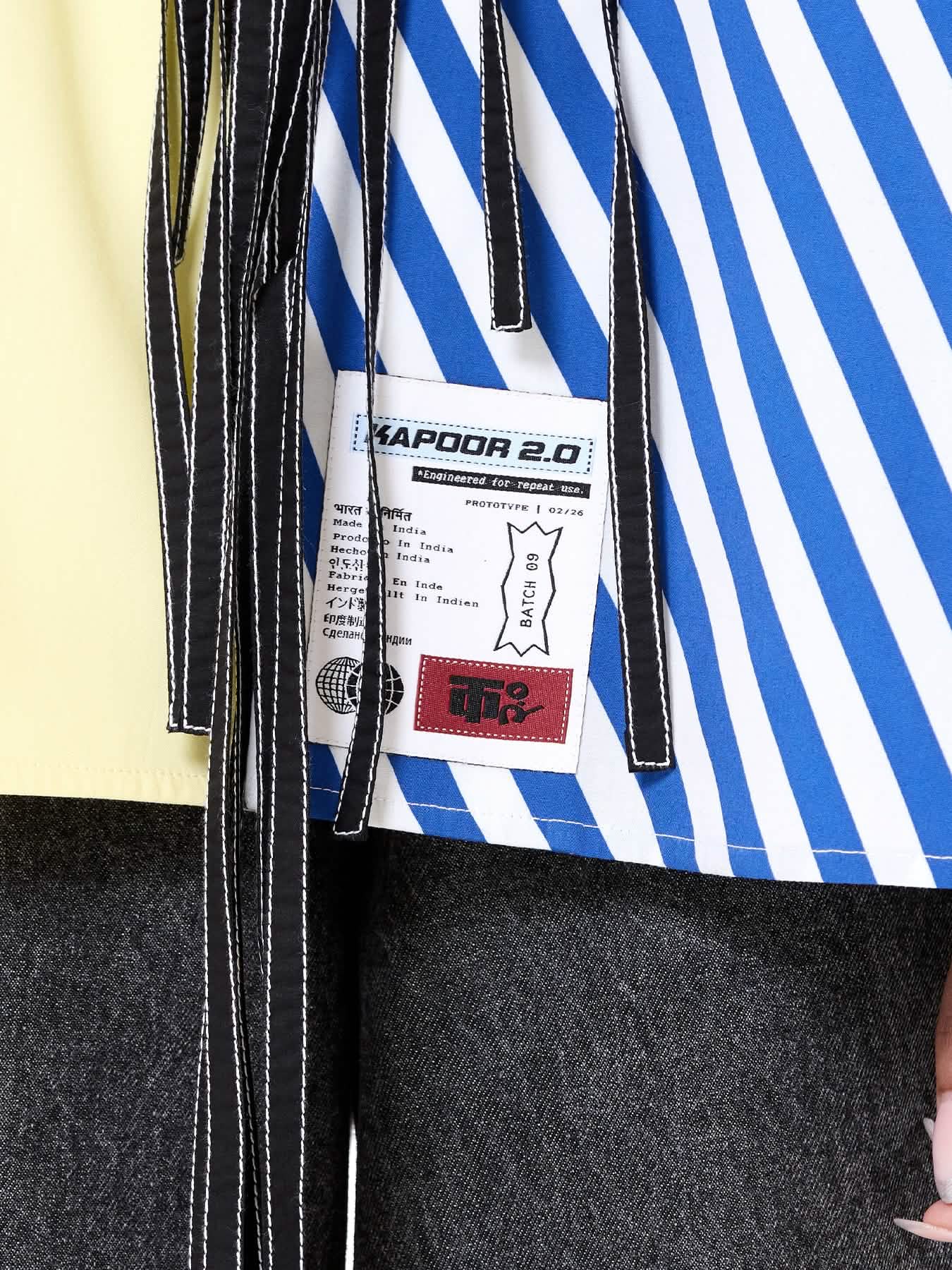 Logo Wing Tie-up Shirt