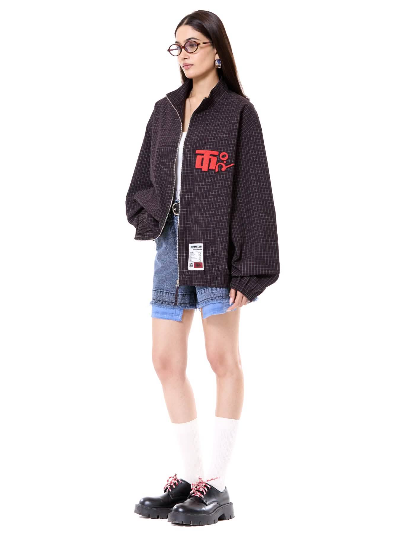 Paneled Logo Jacket